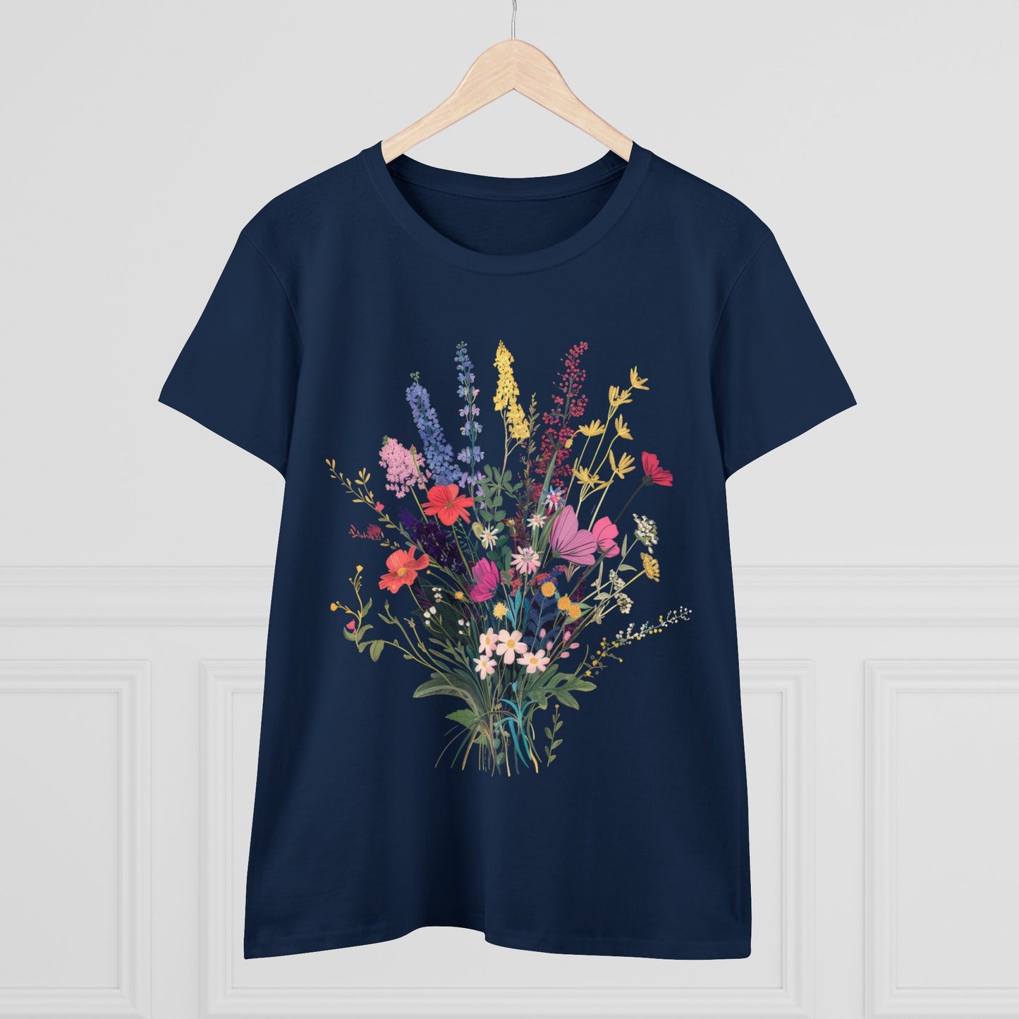 Wildflowers - Women's Midweight Cotton Tee