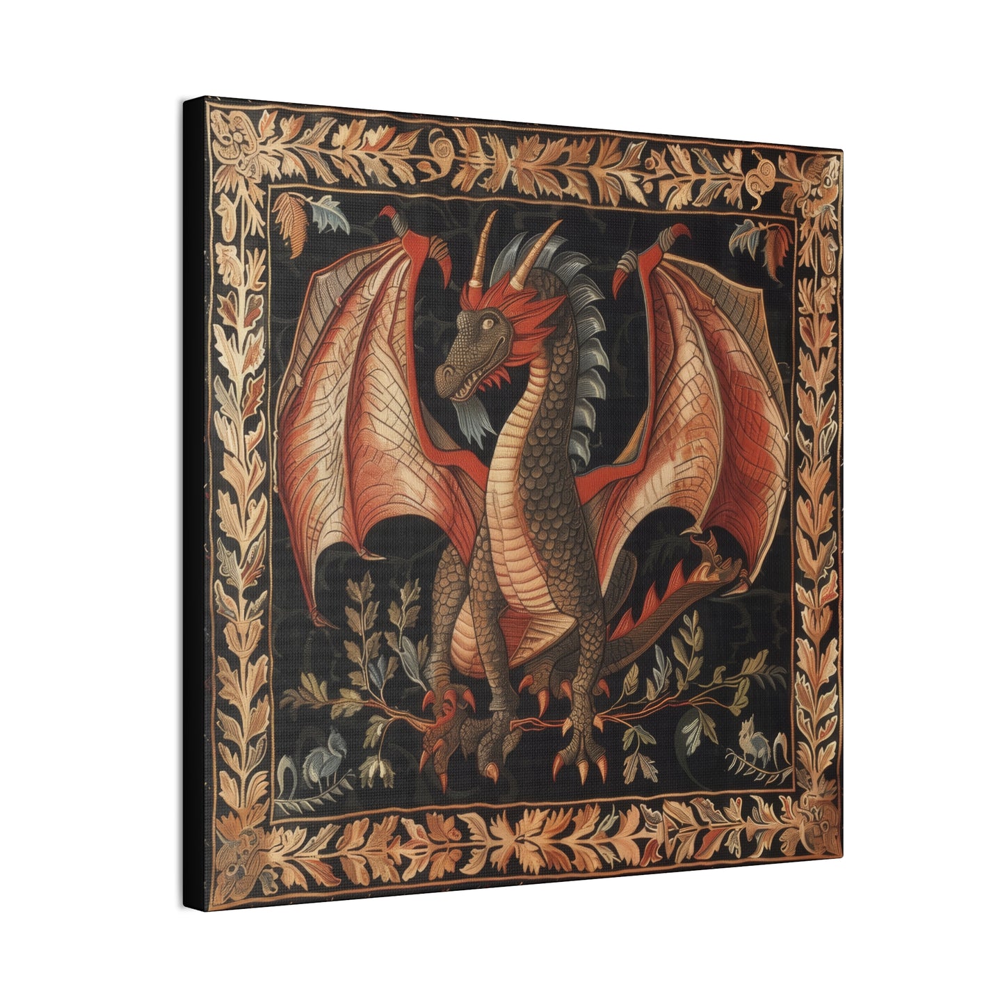 Dragon Tapestry - Canvas Stretched, 0.75"