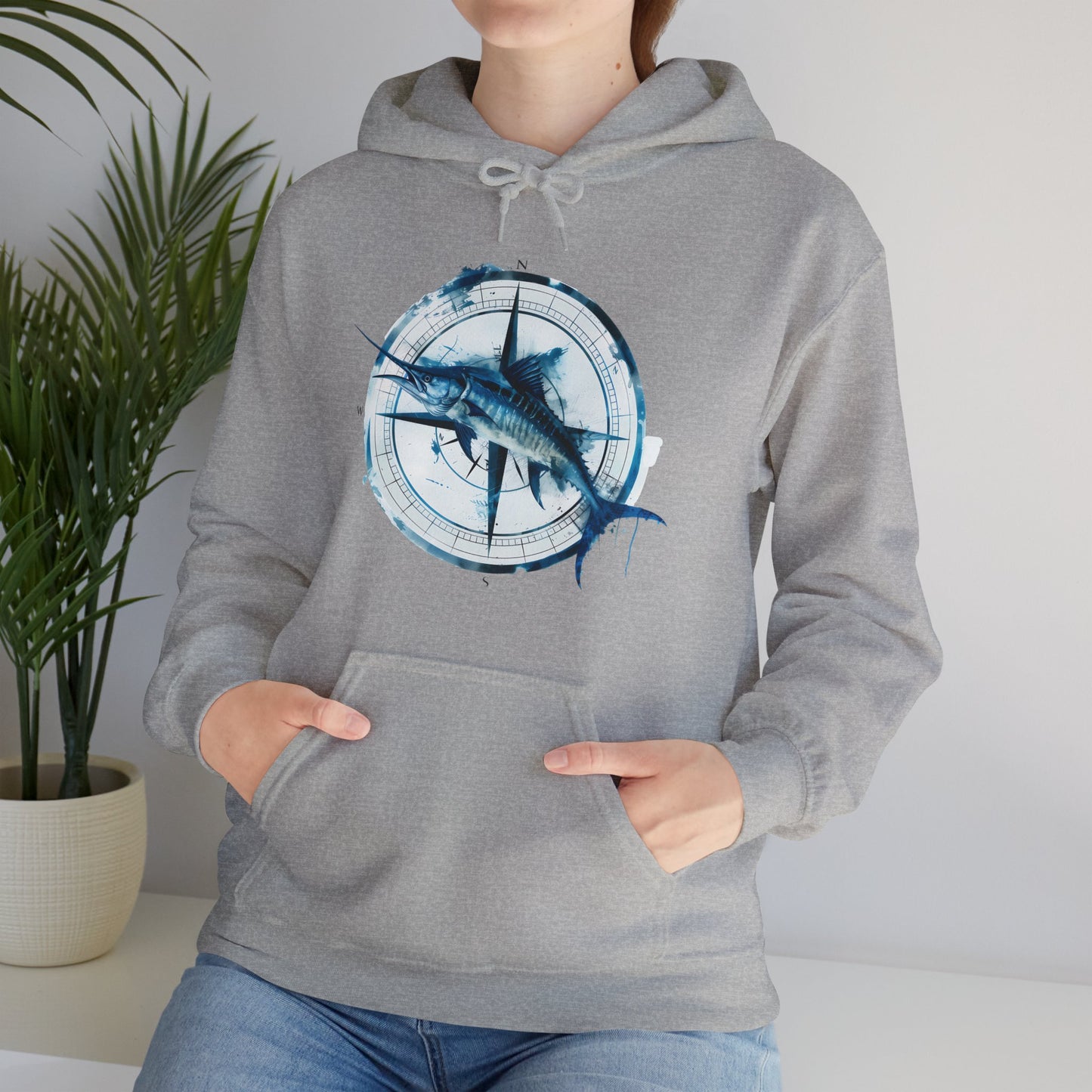 Marlin - Unisex Heavy Blend™ Hooded Sweatshirt