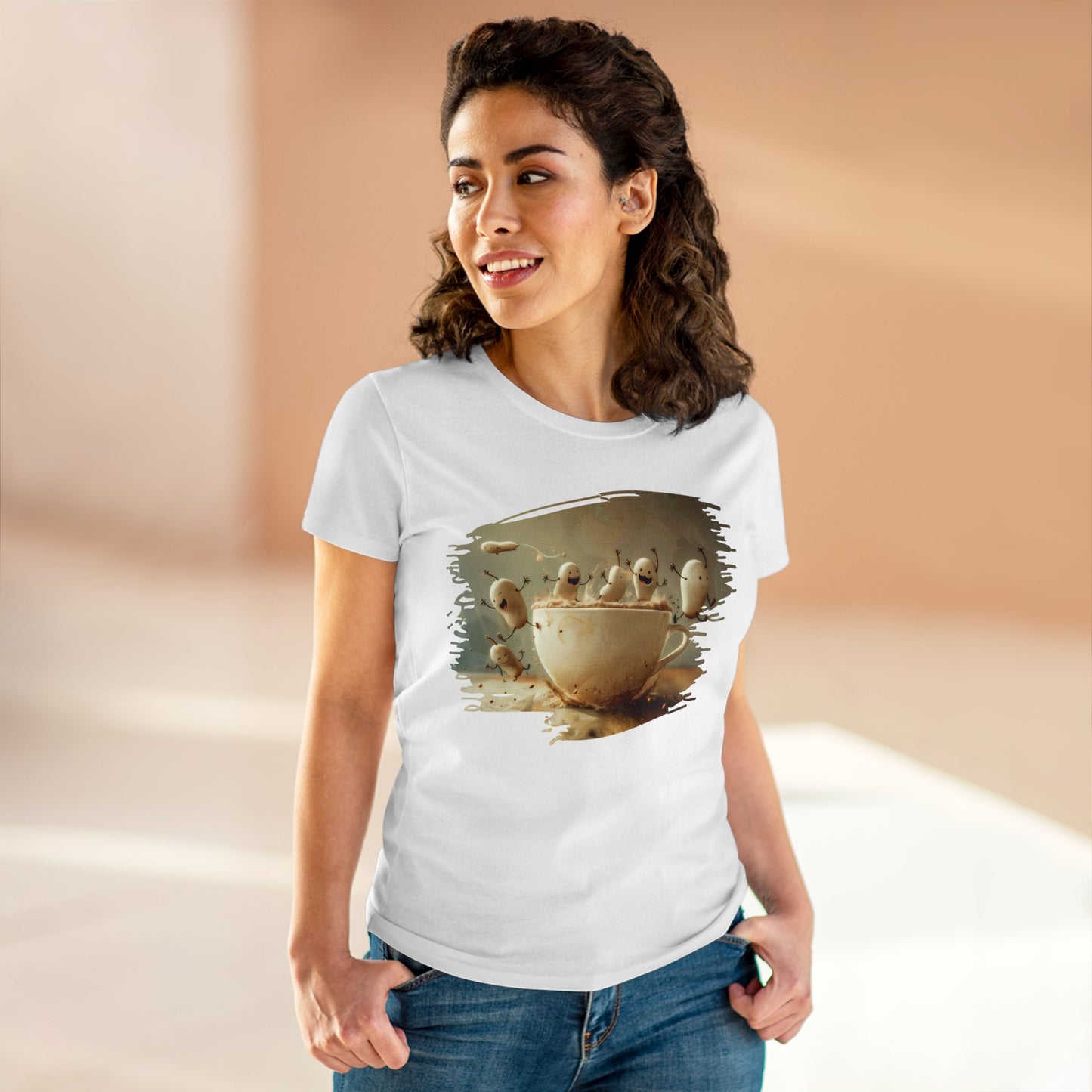 Coffee Critters - Women's Midweight Cotton Tee