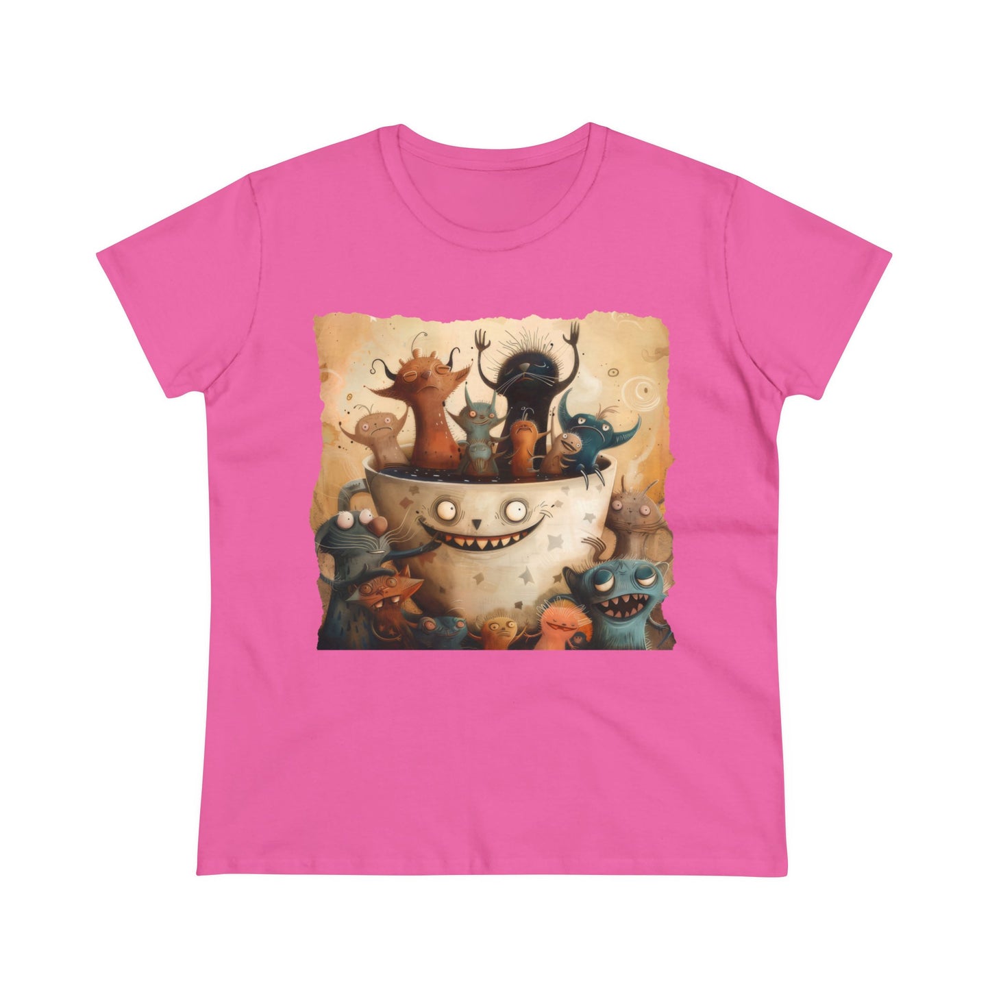 Coffee Critters - Women's Midweight Cotton Tee