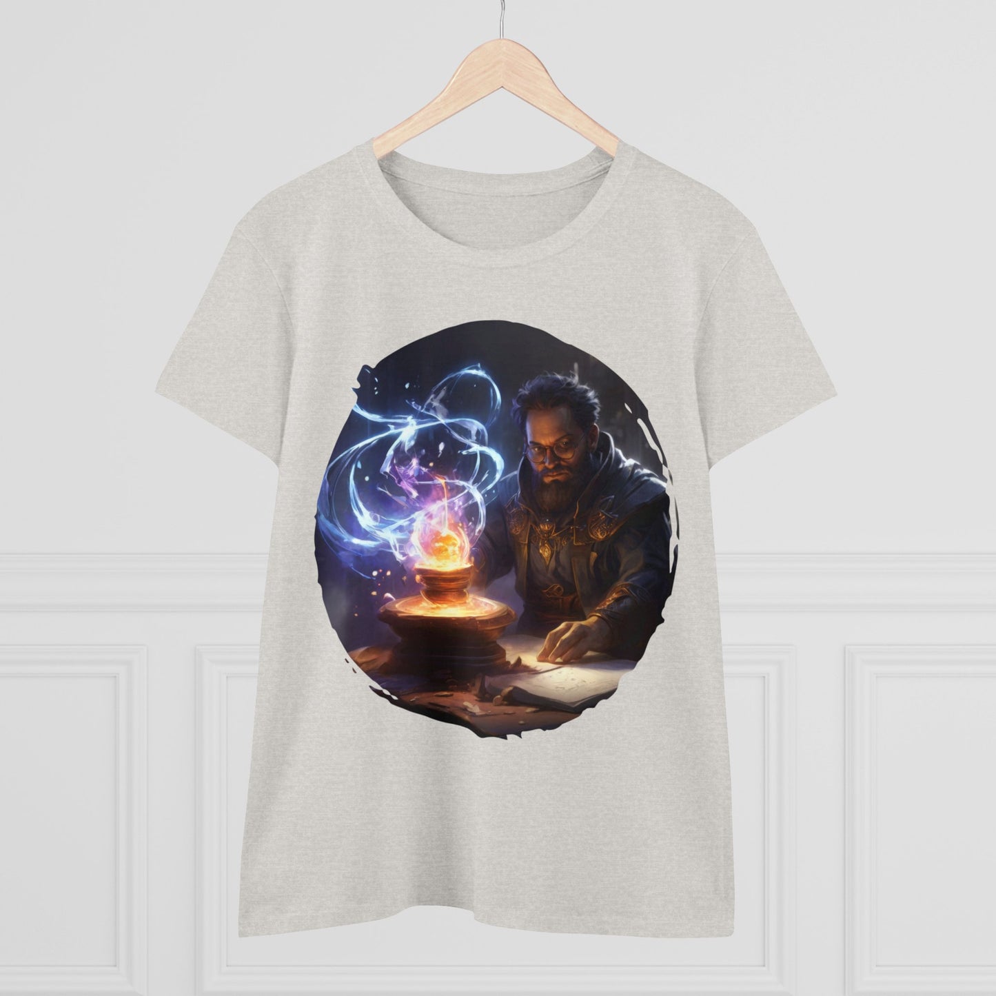 The Sorcerer - Fantasy - Women's Midweight Cotton Tee