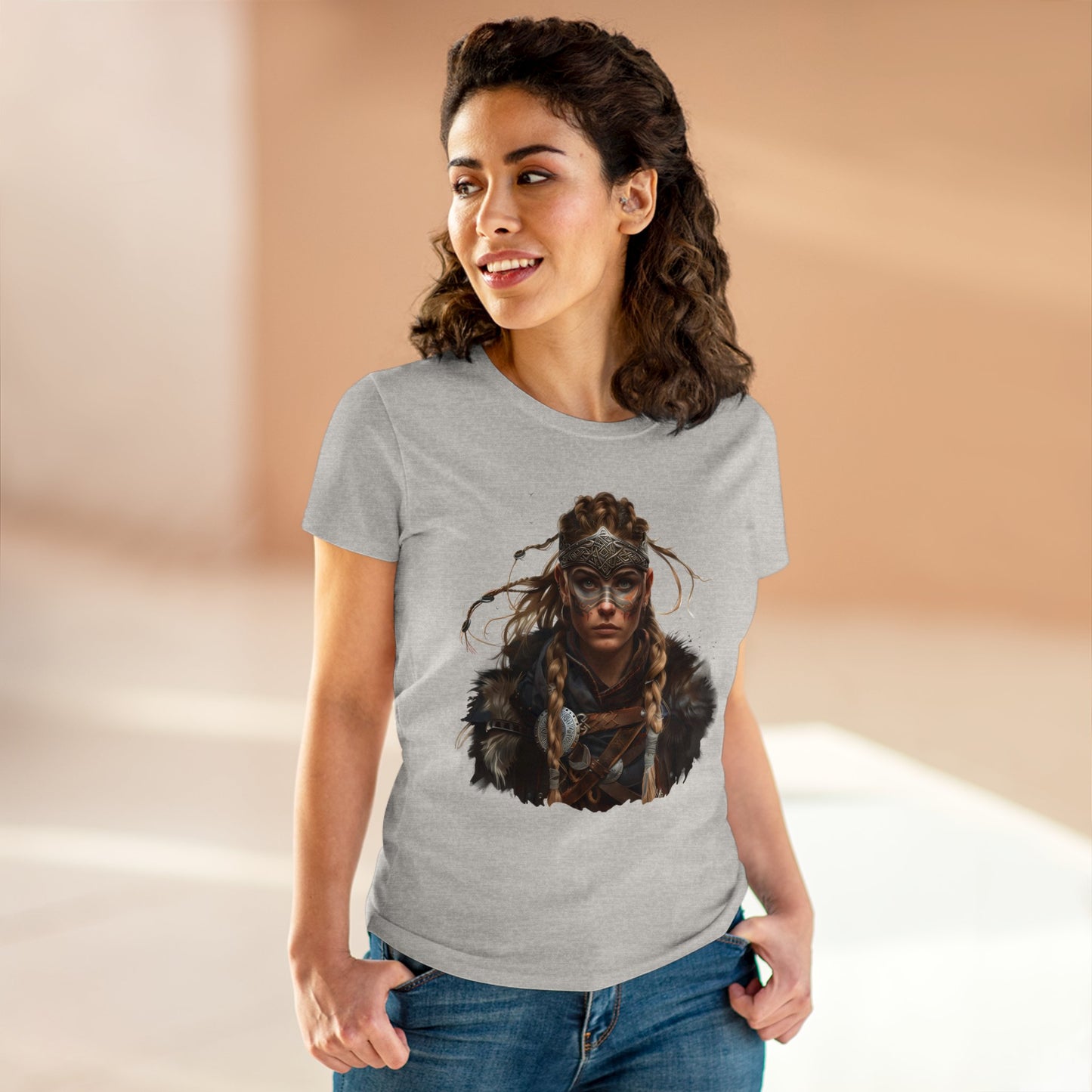 Viking - Fantasy - Women's Midweight Cotton Tee