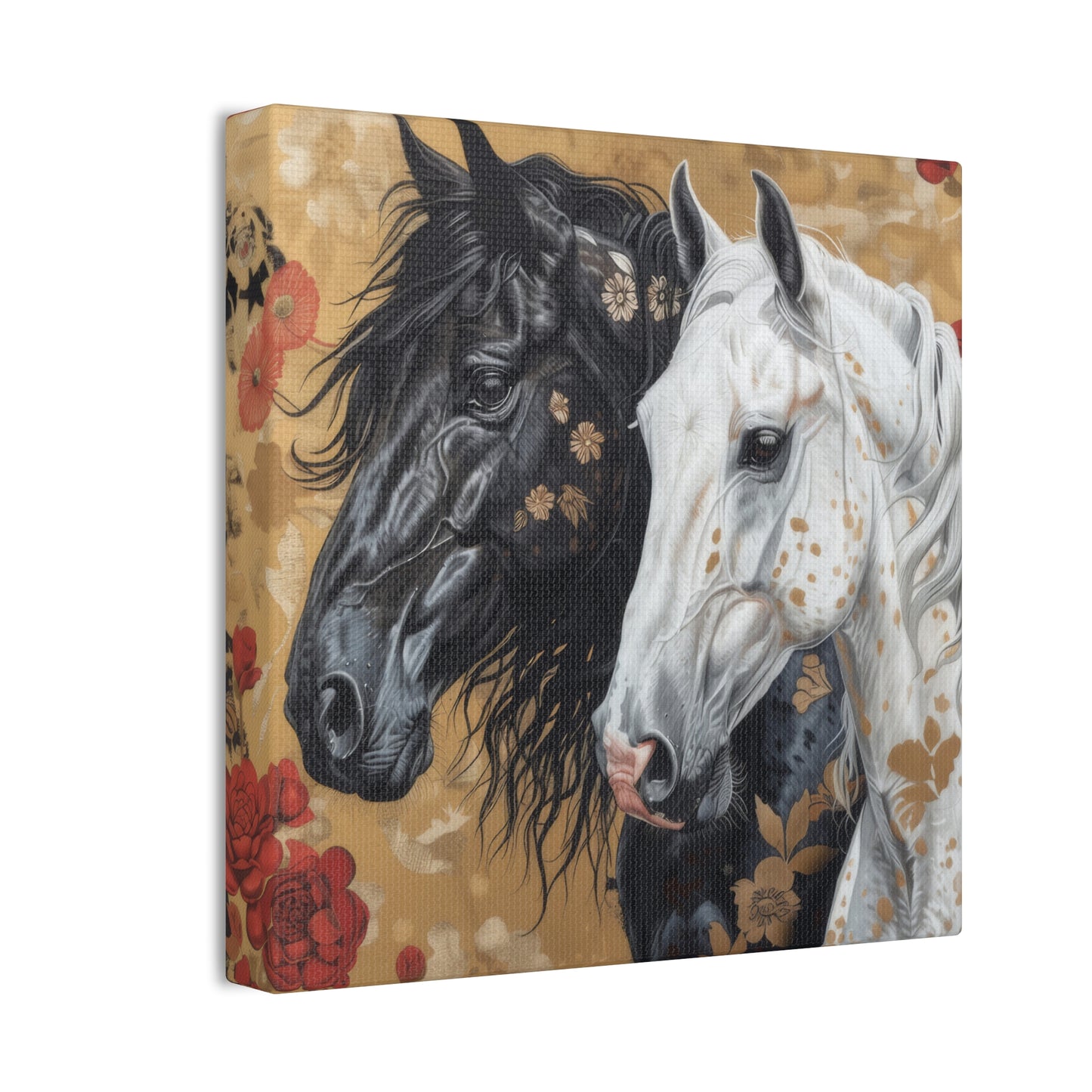 Horses - Canvas Stretched, 0.75"