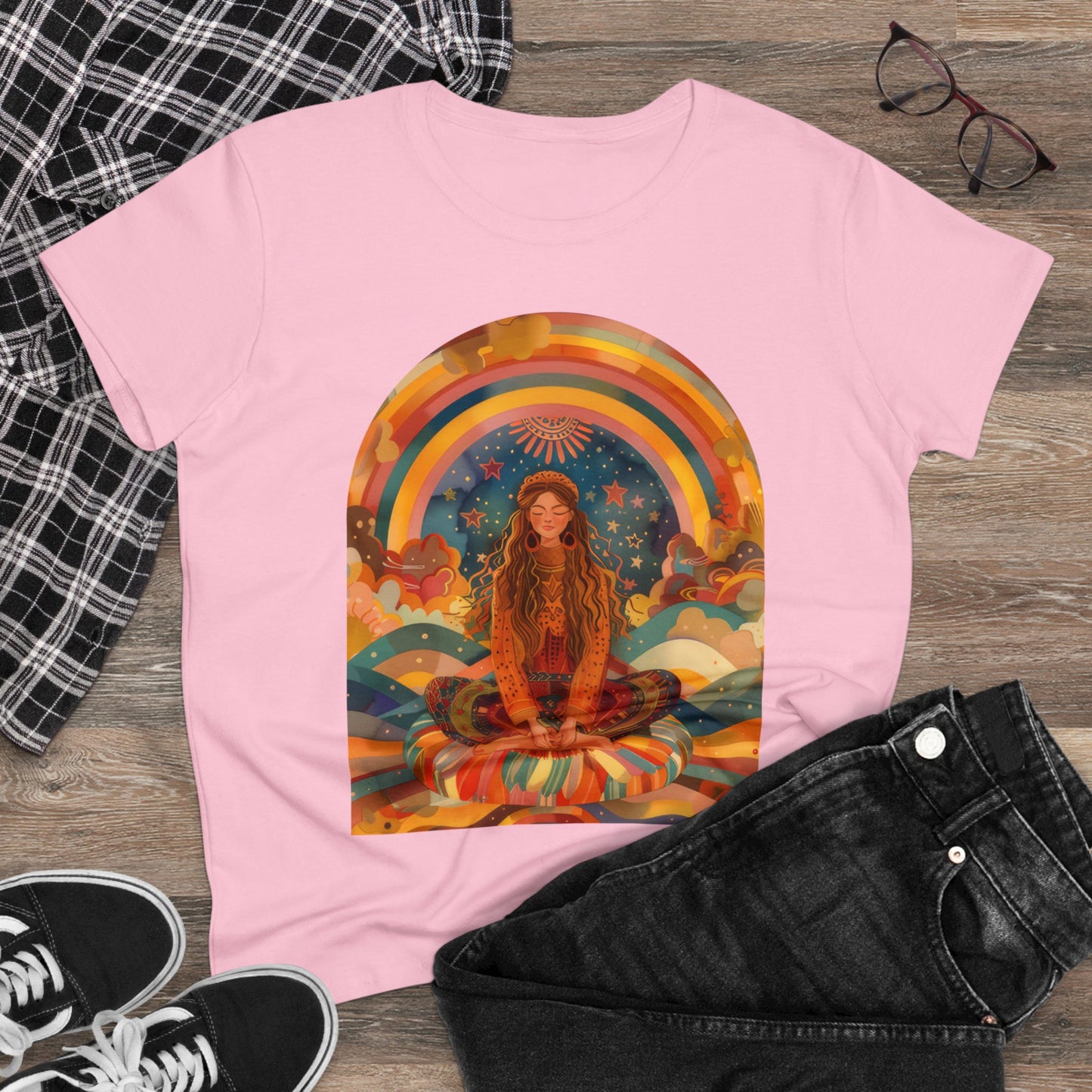 Meditation - Women's Midweight Cotton Tee