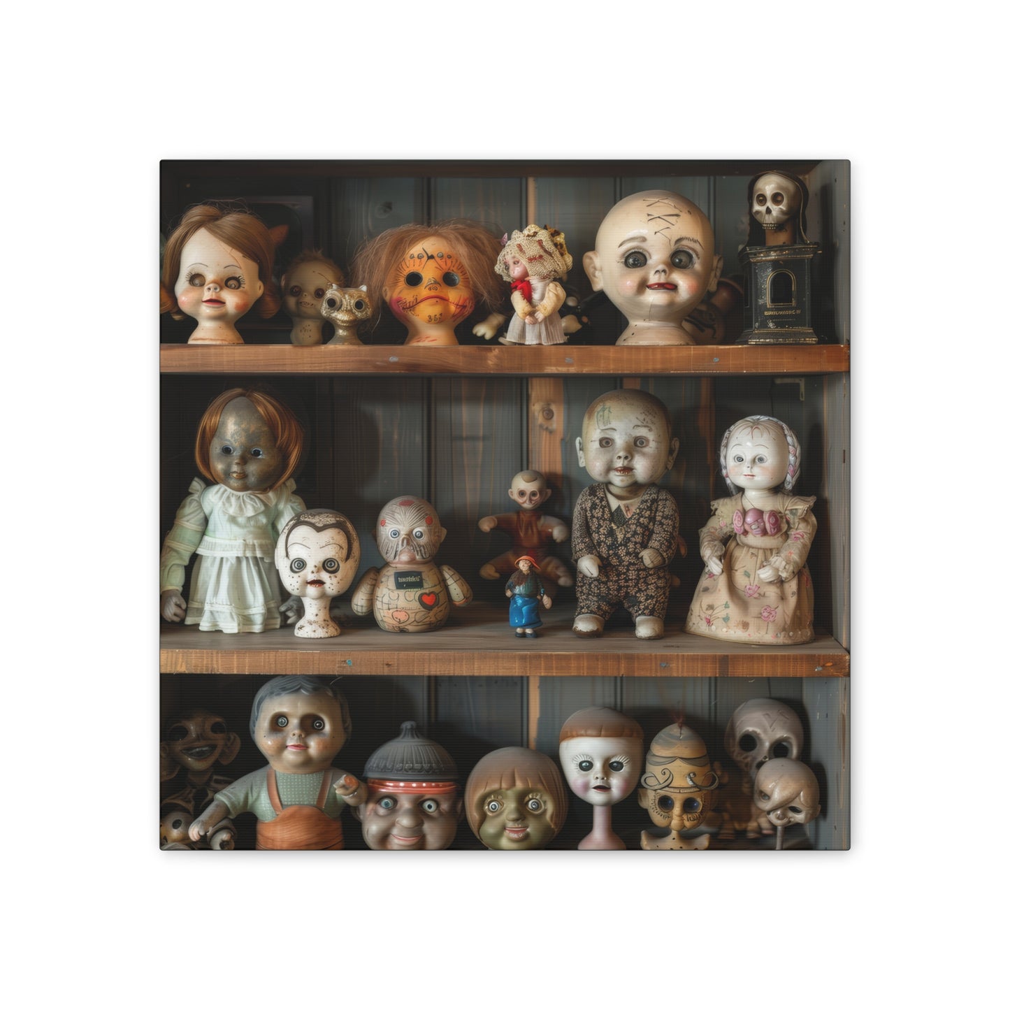 Doll Collection - Canvas Stretched, 0.75"