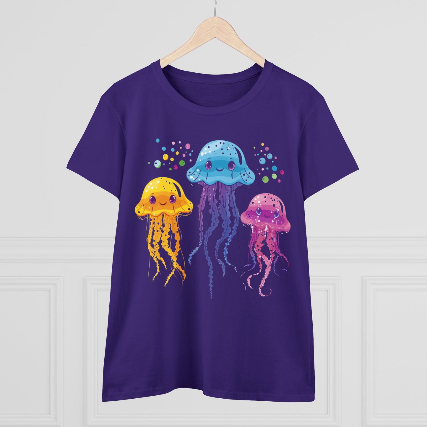 Jellyfish - Women's Midweight Cotton Tee