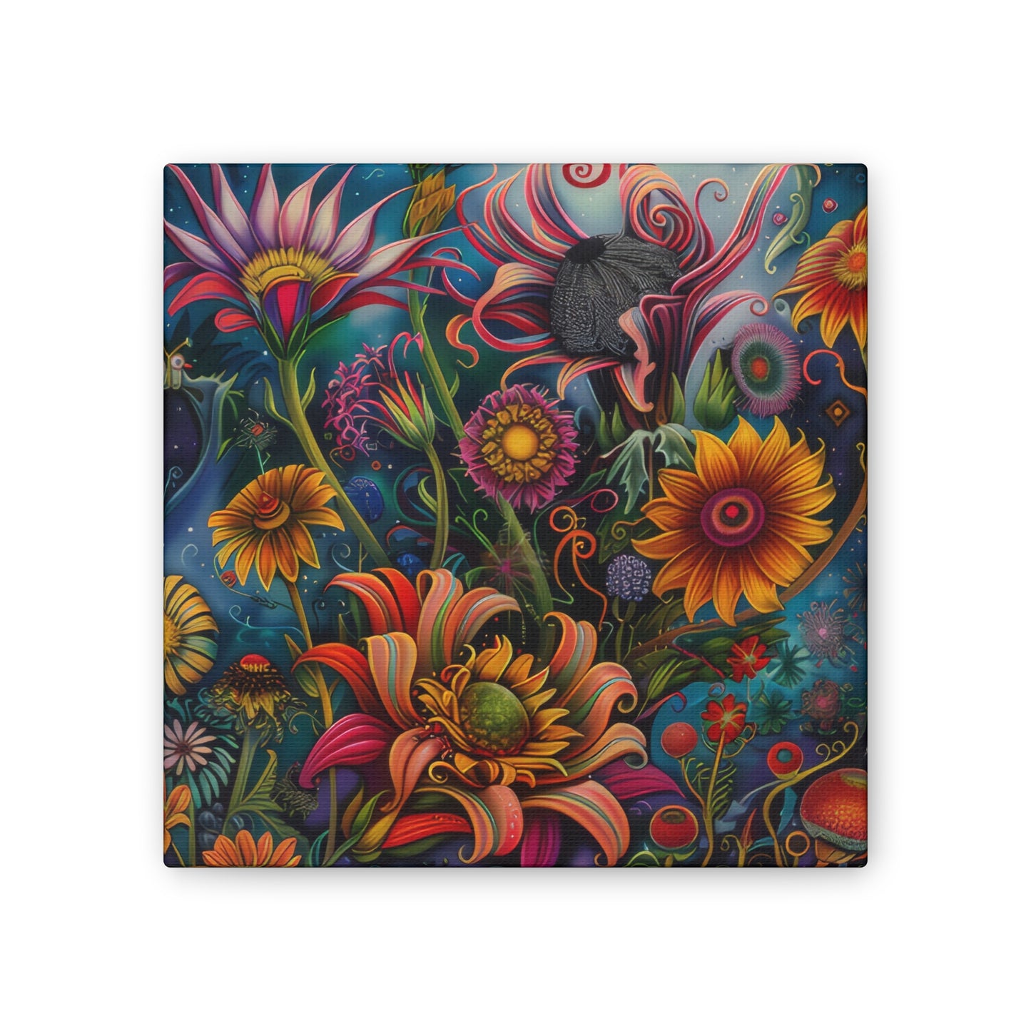 Flowers - Canvas Stretched, 0.75"