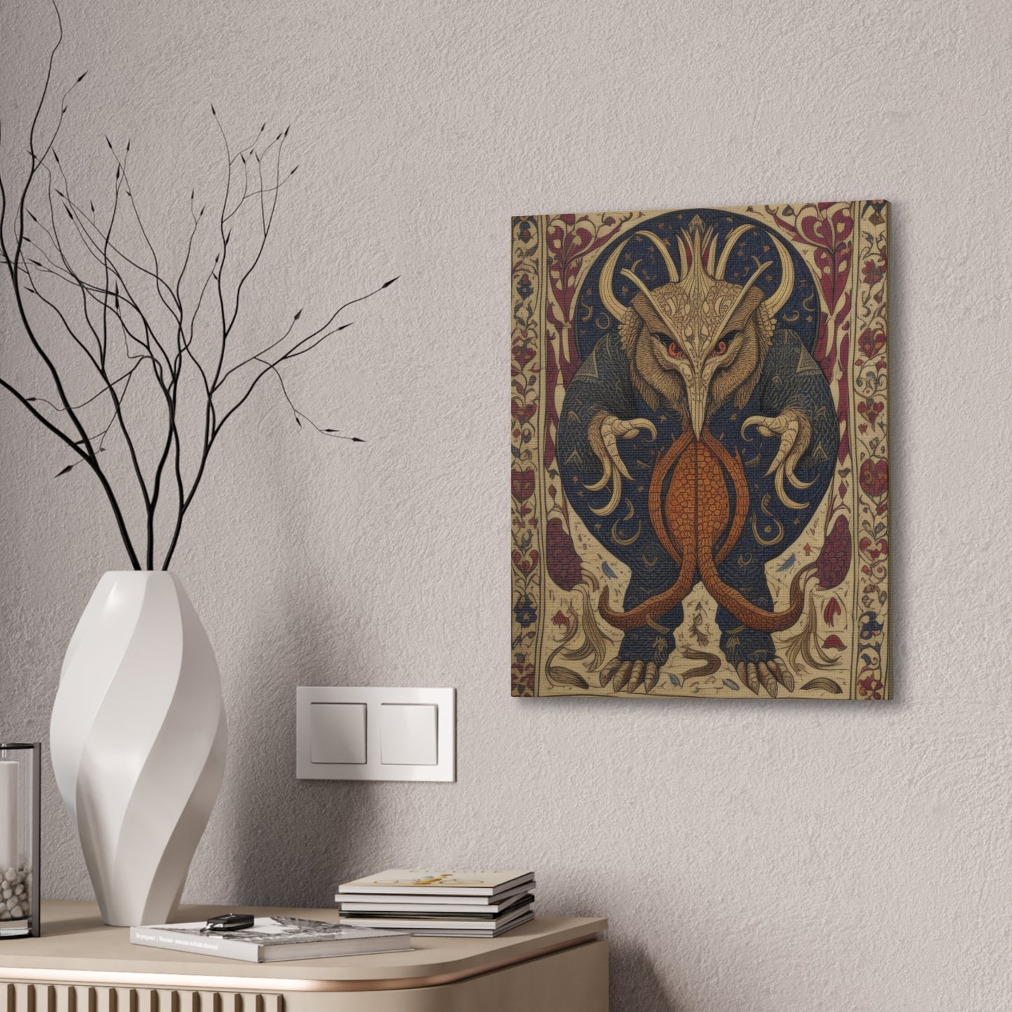 Medieval Tapestry - Canvas Stretched, 0.75"