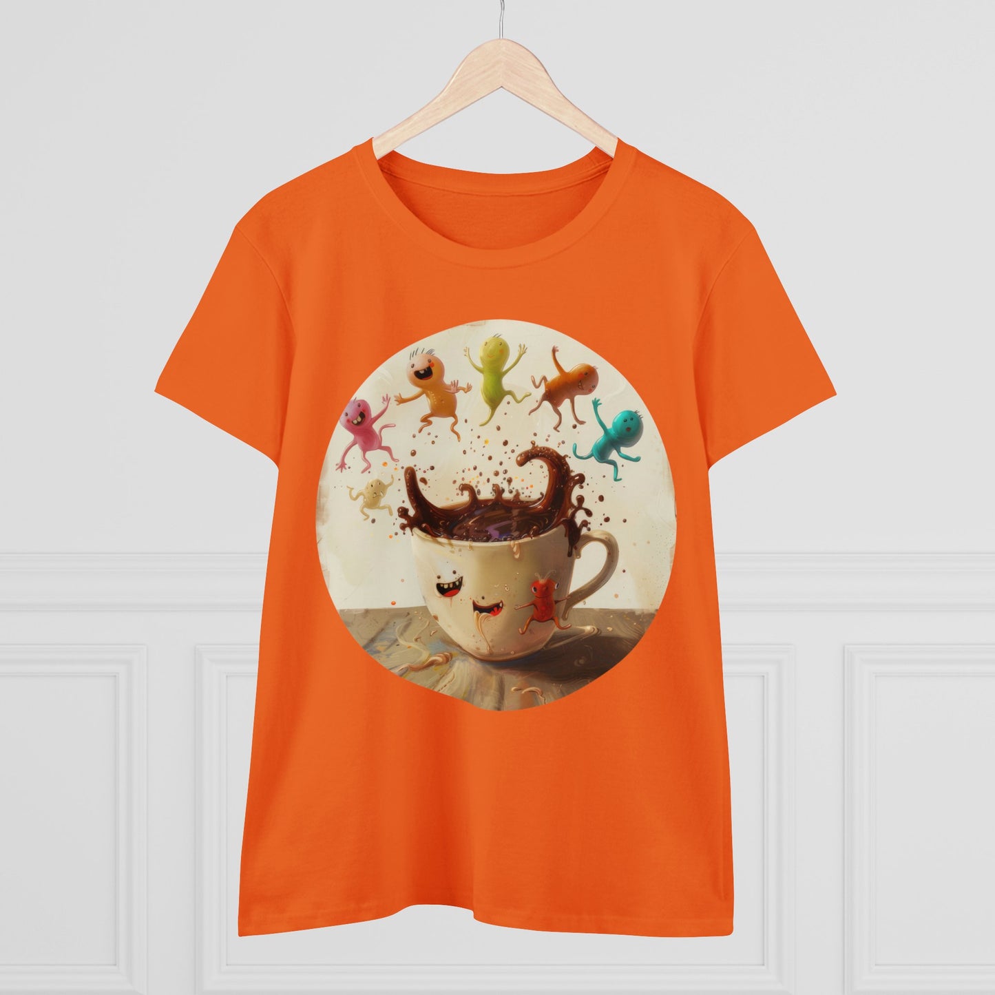 Coffee Critters - Women's Midweight Cotton Tee