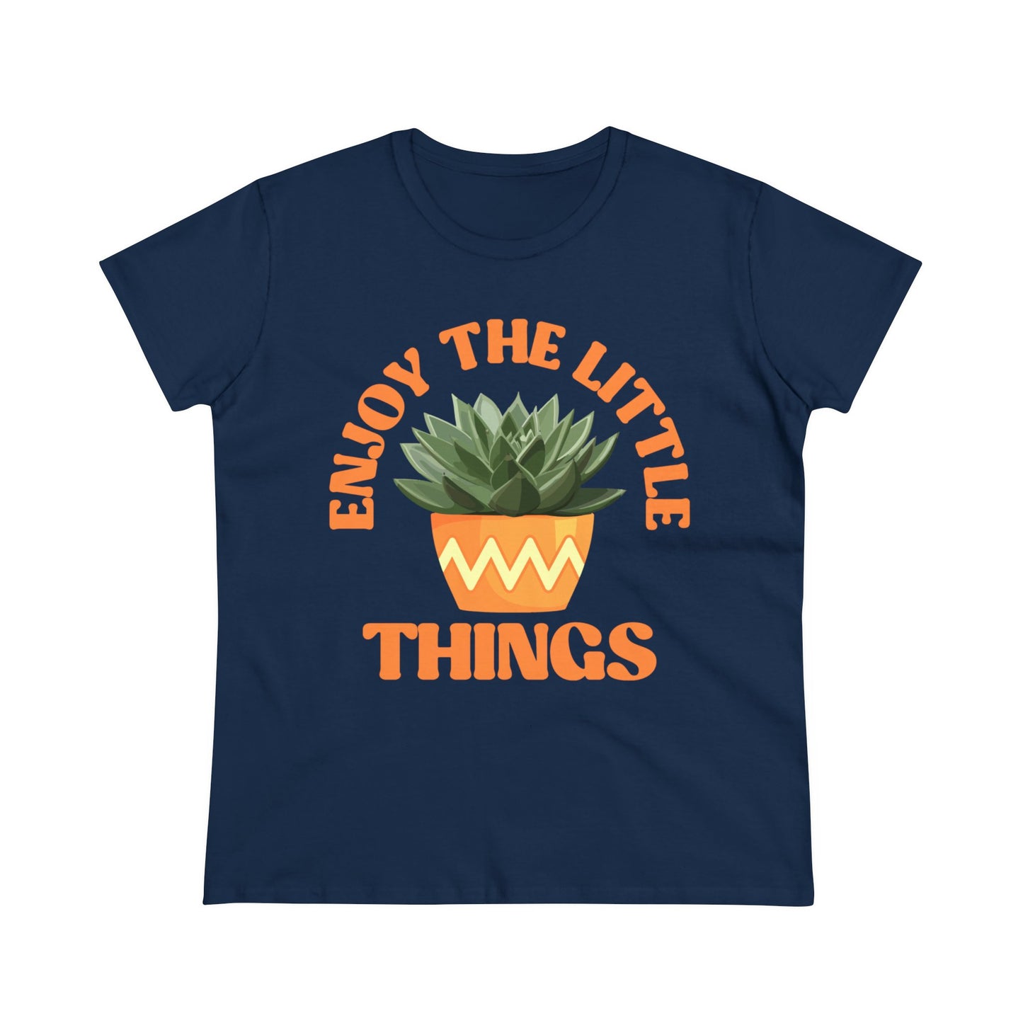 Enjoy the Little Things - Gardening - Women's Midweight Cotton Tee