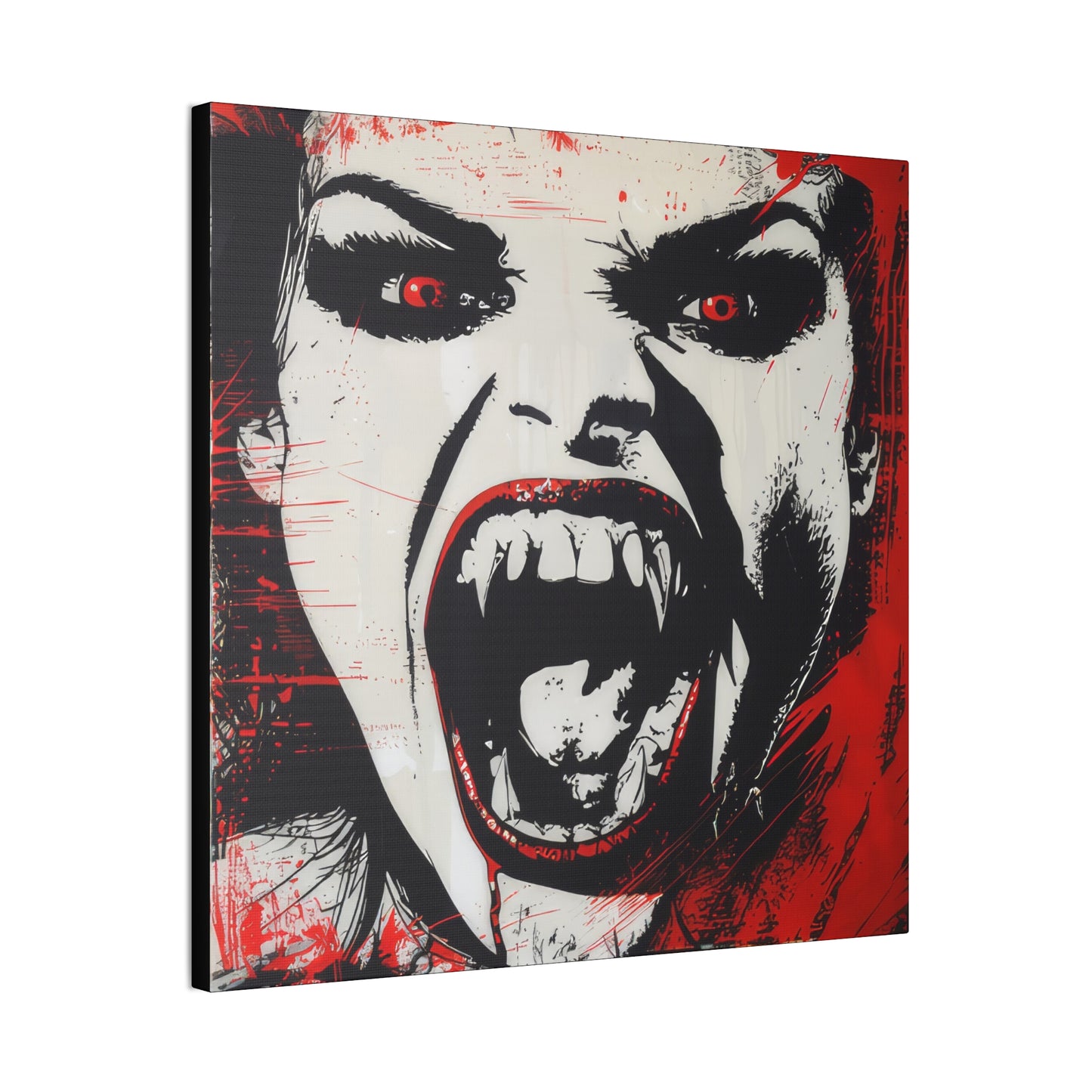 Vampire - Canvas Stretched, 0.75"