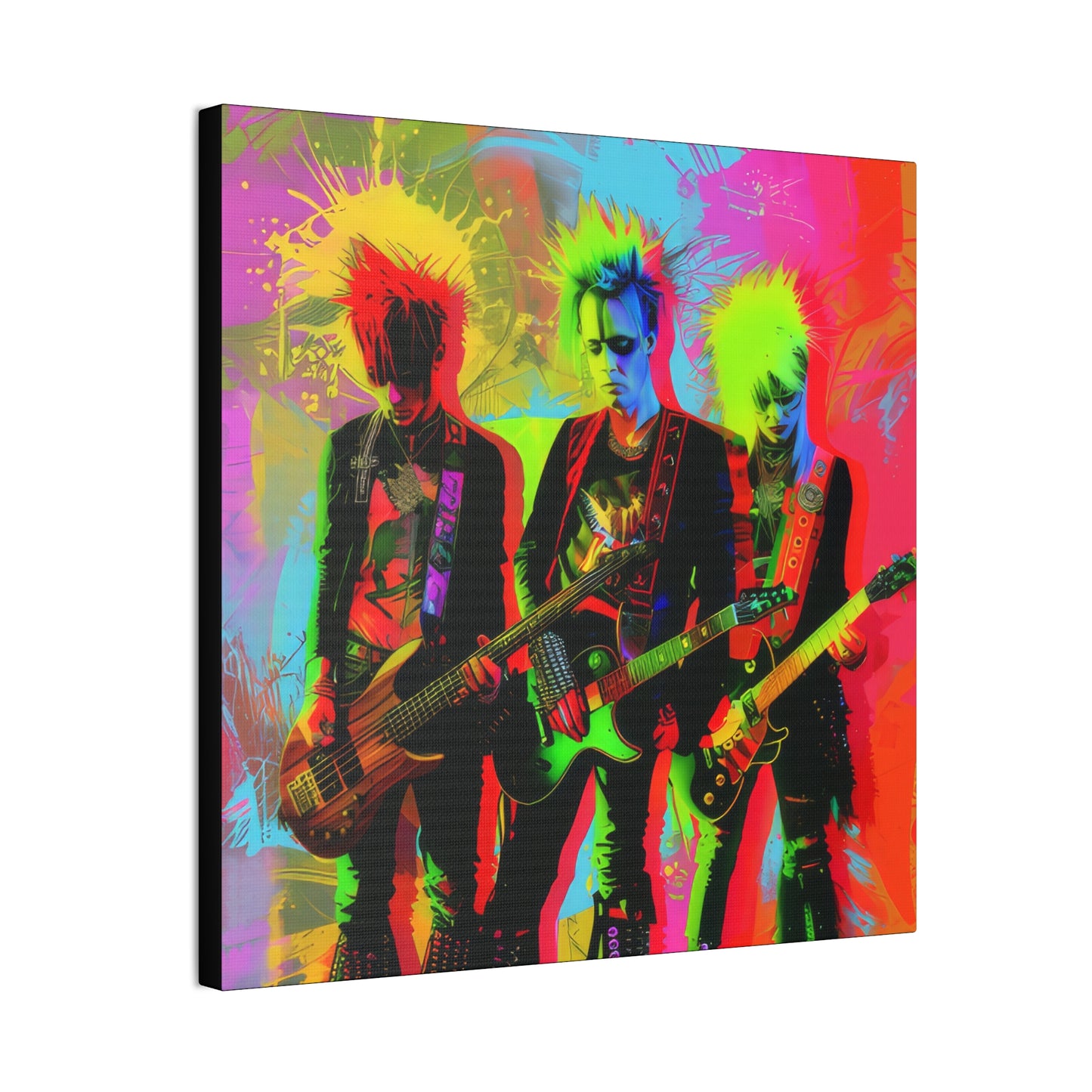 Punk Rockers - Canvas Stretched, 0.75"