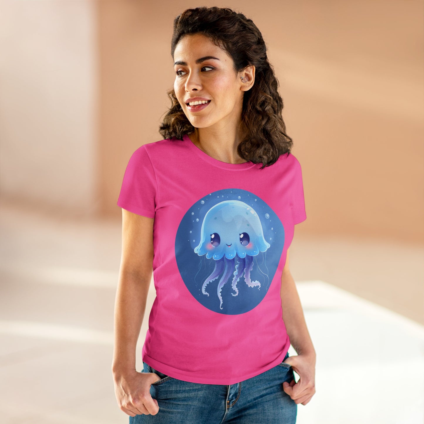 Jellyfish - Women's Midweight Cotton Tee