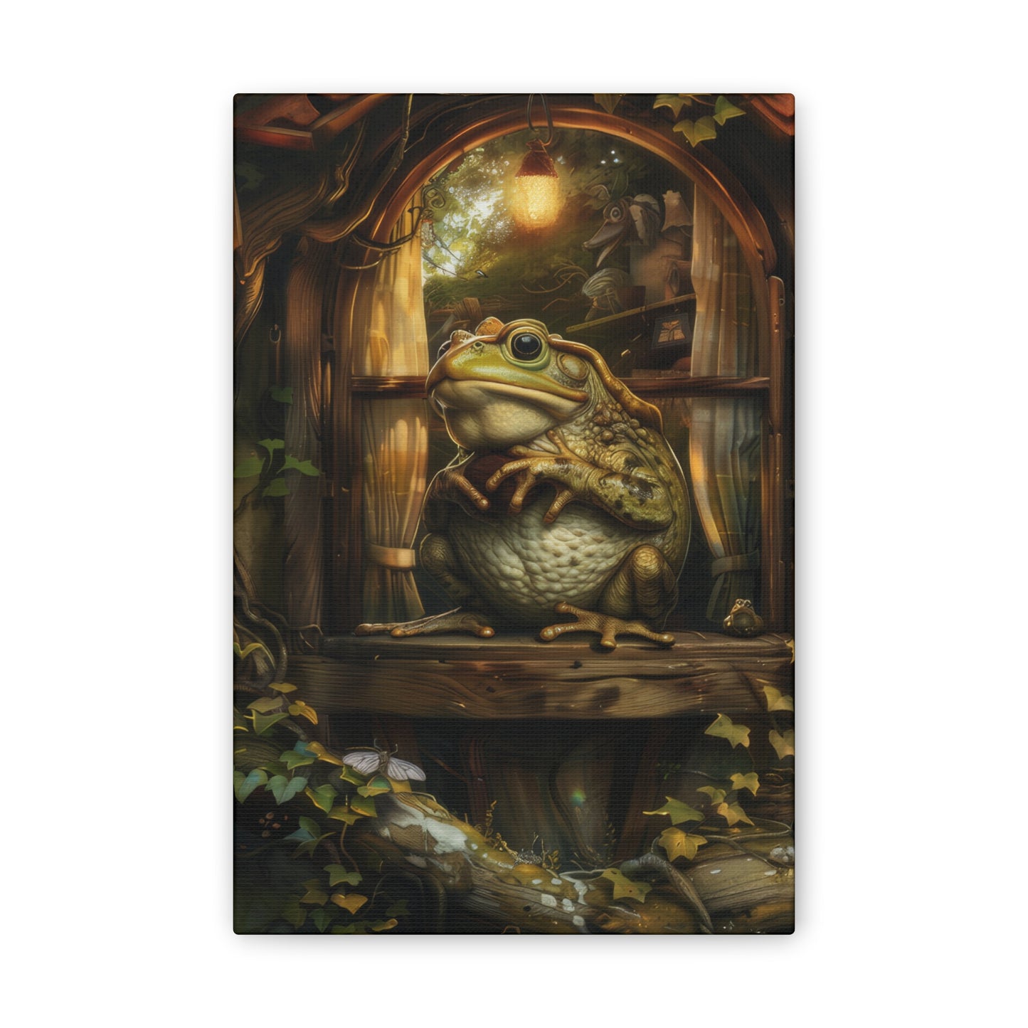 Toad's House - Canvas Stretched, 0.75"