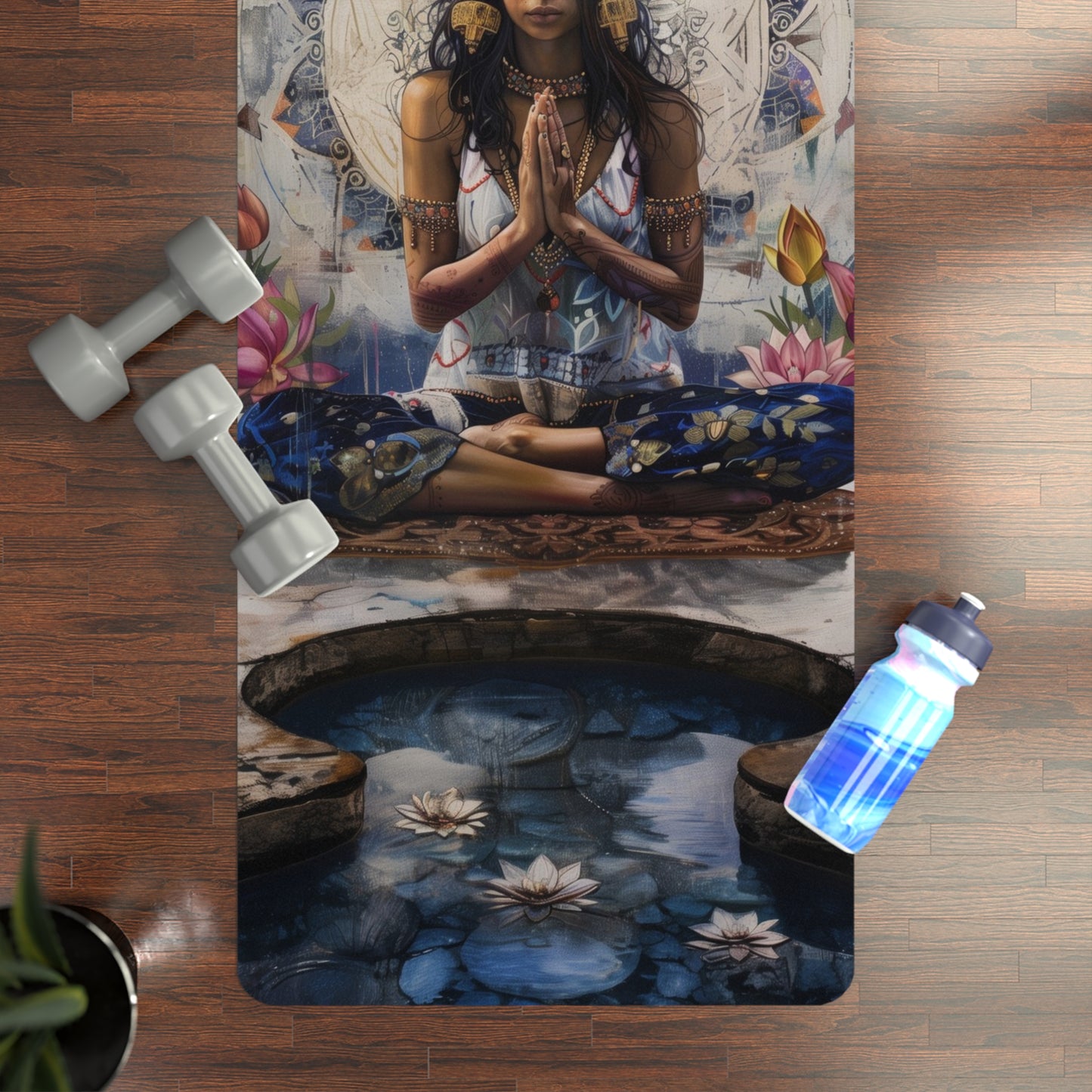 Namaste - Rubber Yoga Mat