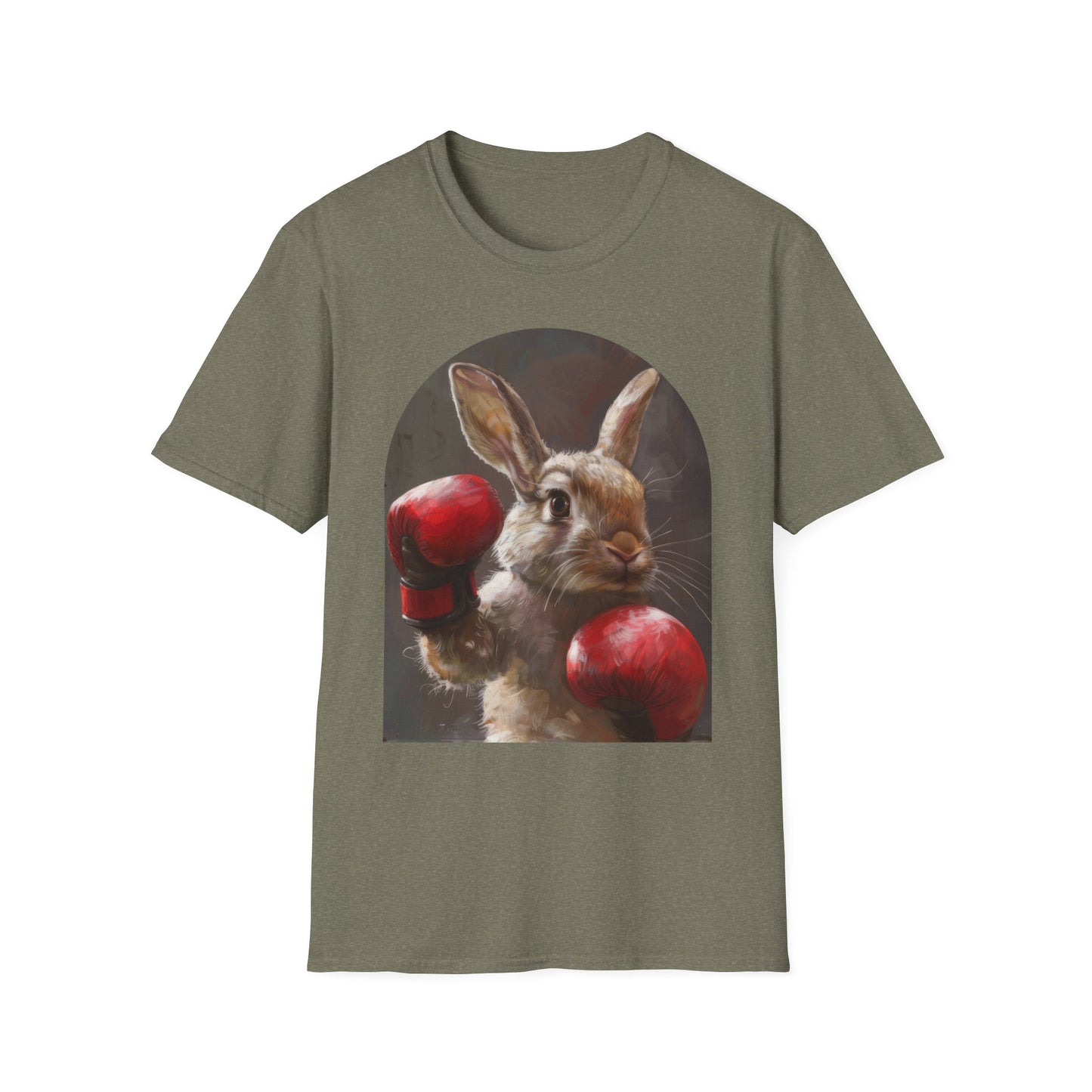 Boxing Bunny - Unisex Softstyle T-Shirt