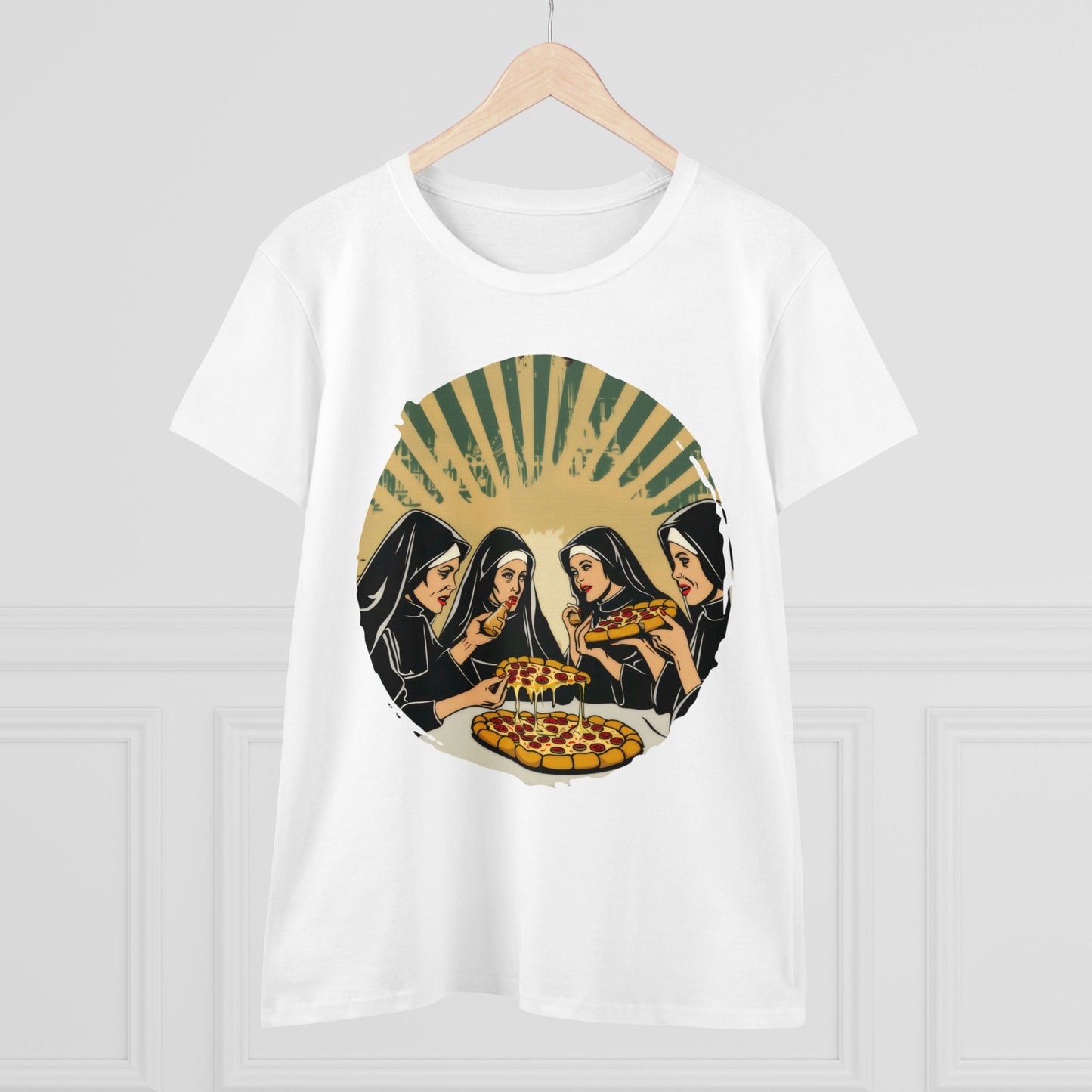 Pizza Divine - Women's Midweight Cotton Tee