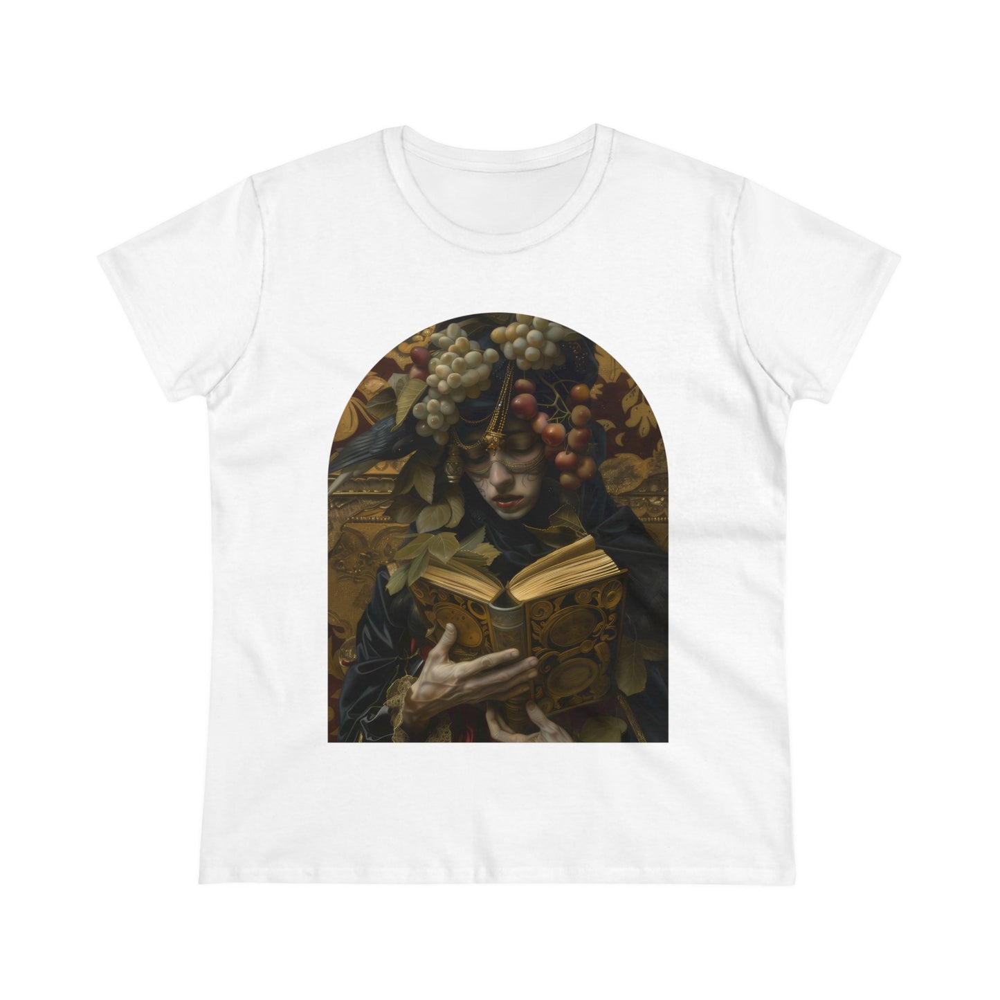 Solemn Reading - Fantasy - Women's Midweight Cotton Tee