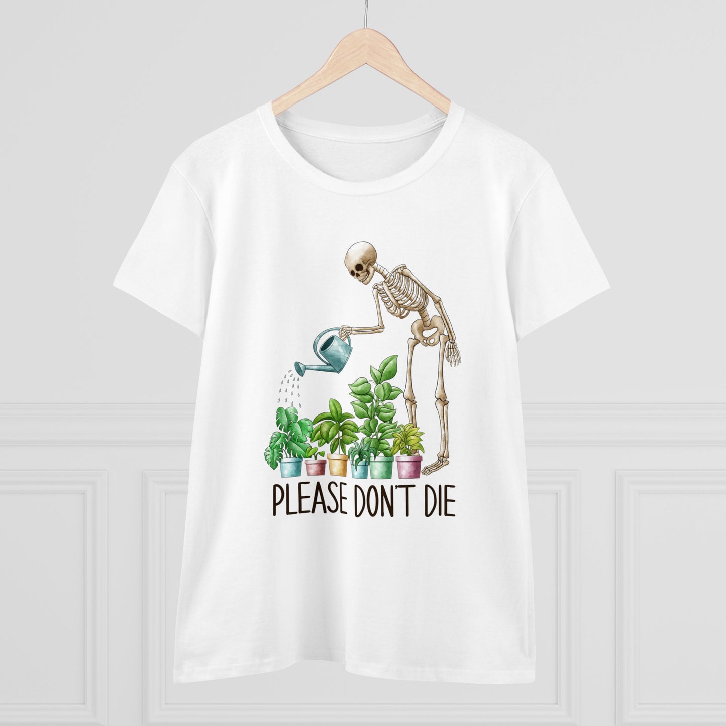 Please Don't Die - Gardening - Women's Midweight Cotton Tee