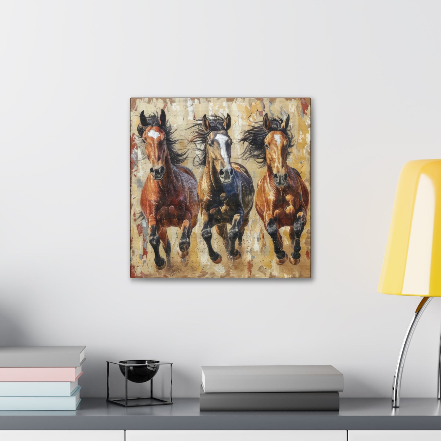 Horses - Canvas Stretched, 0.75"