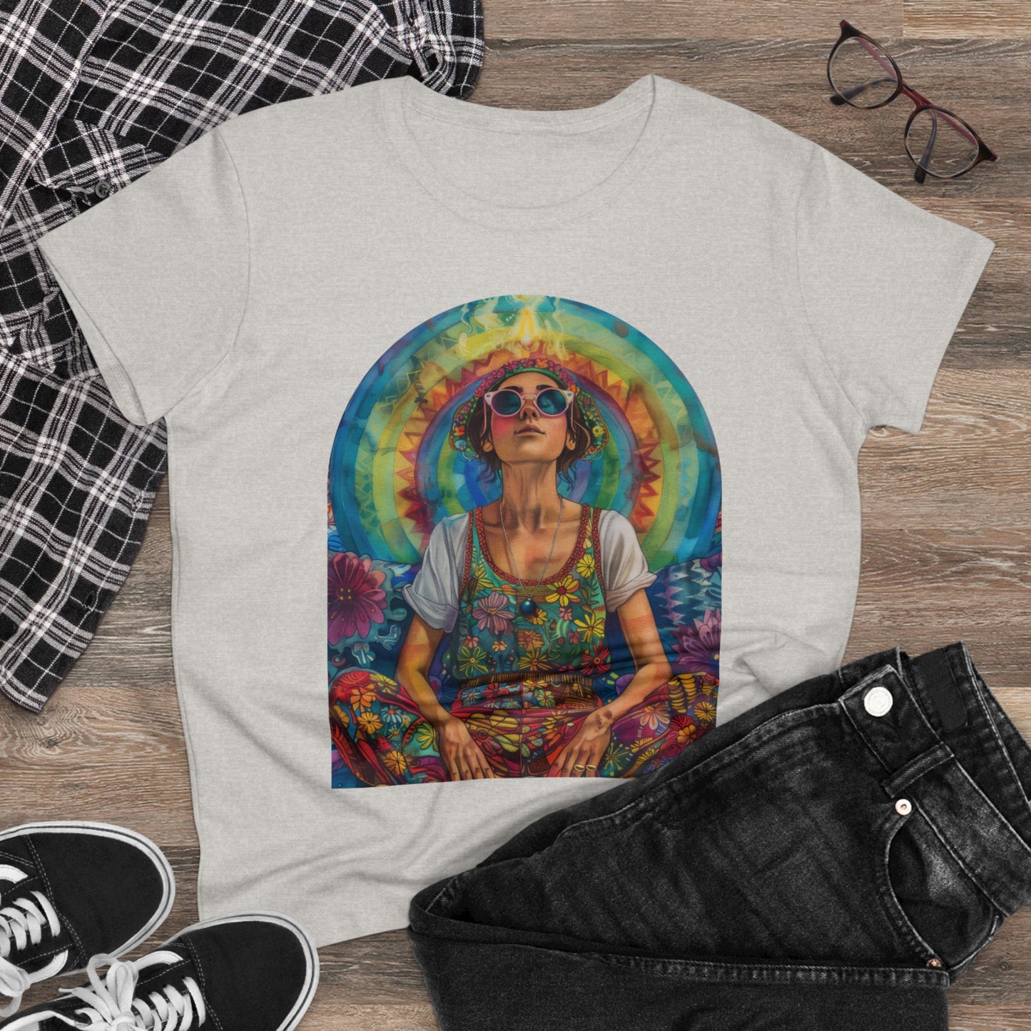 Meditation - Women's Midweight Cotton Tee