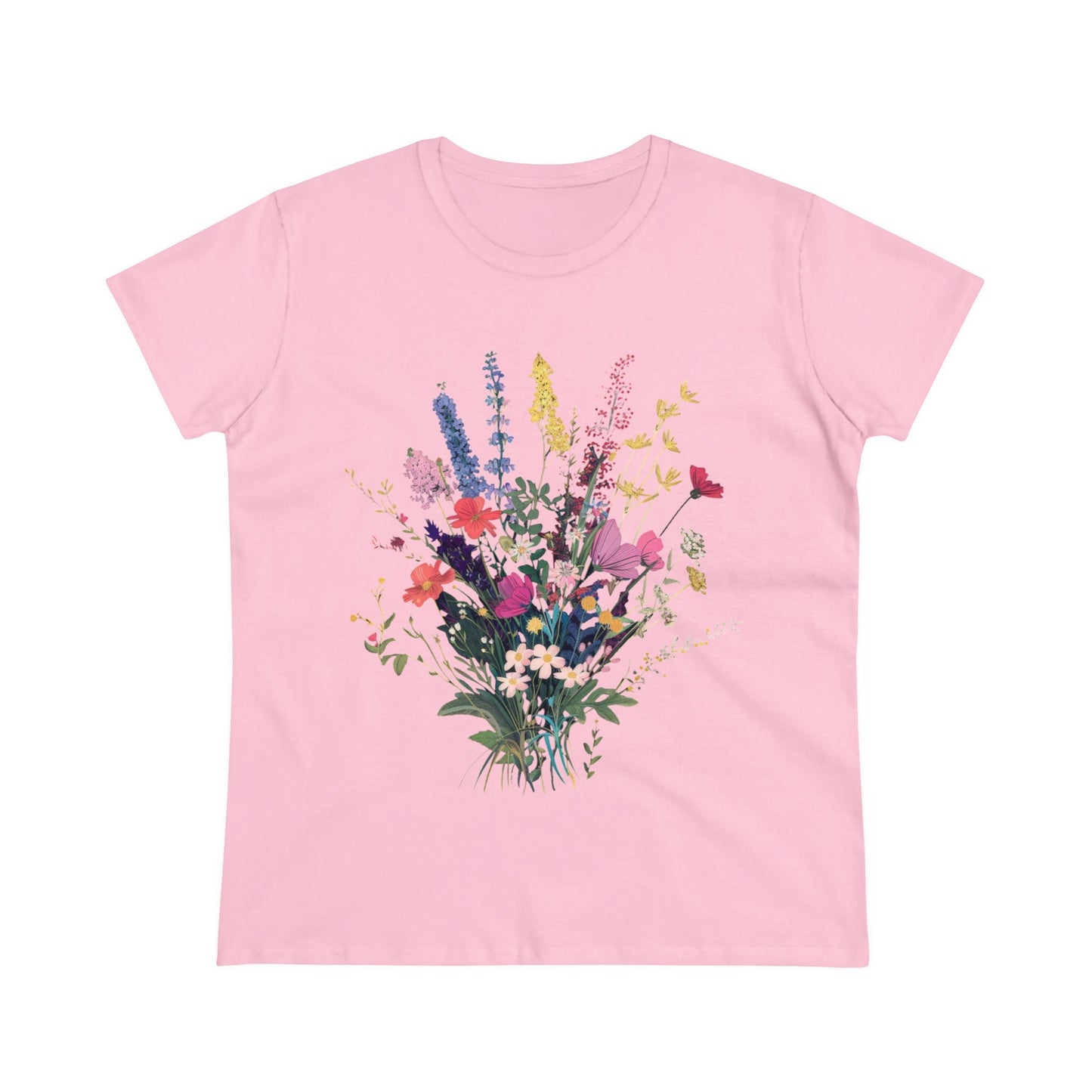 Wildflowers - Women's Midweight Cotton Tee