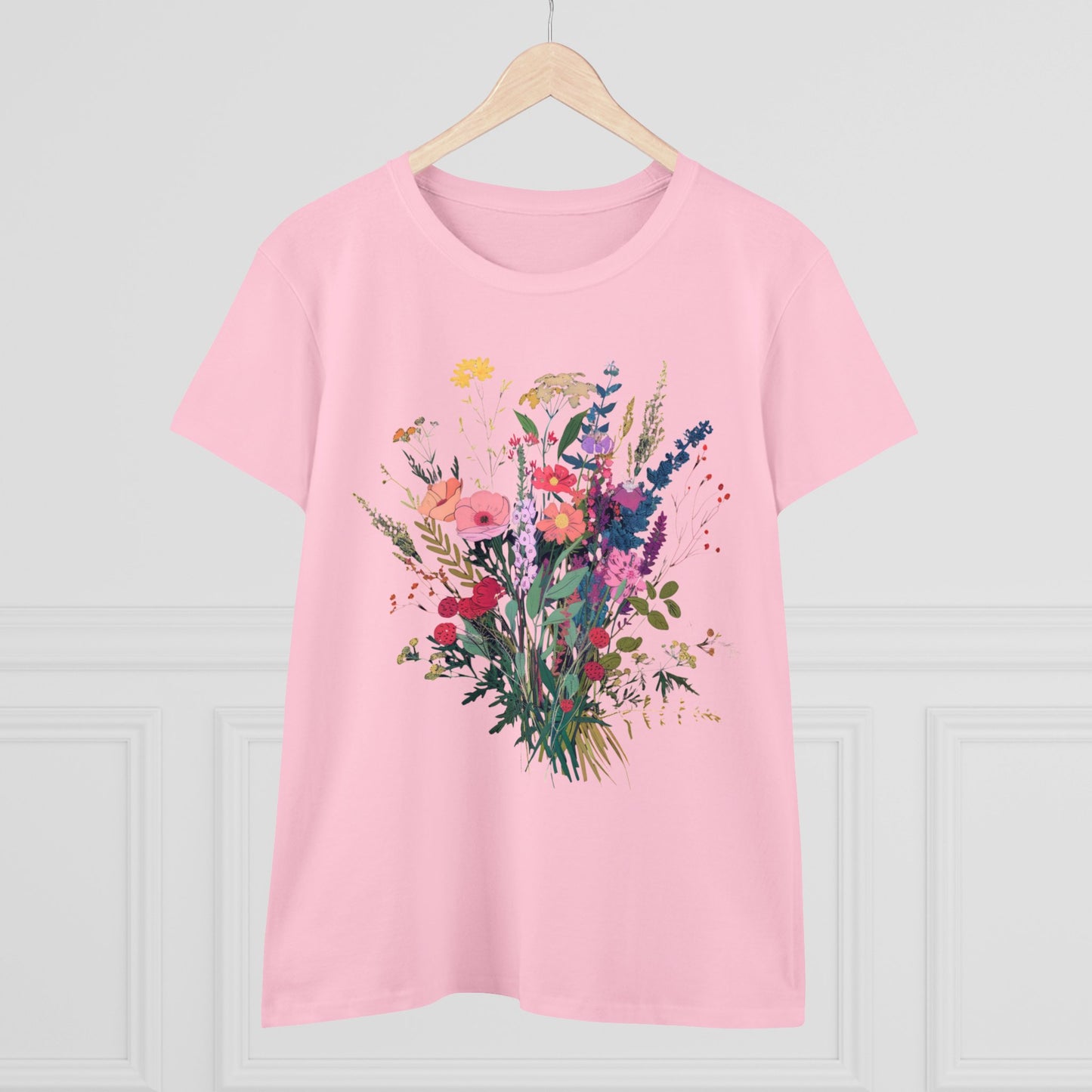 Wildflowers - Women's Midweight Cotton Tee