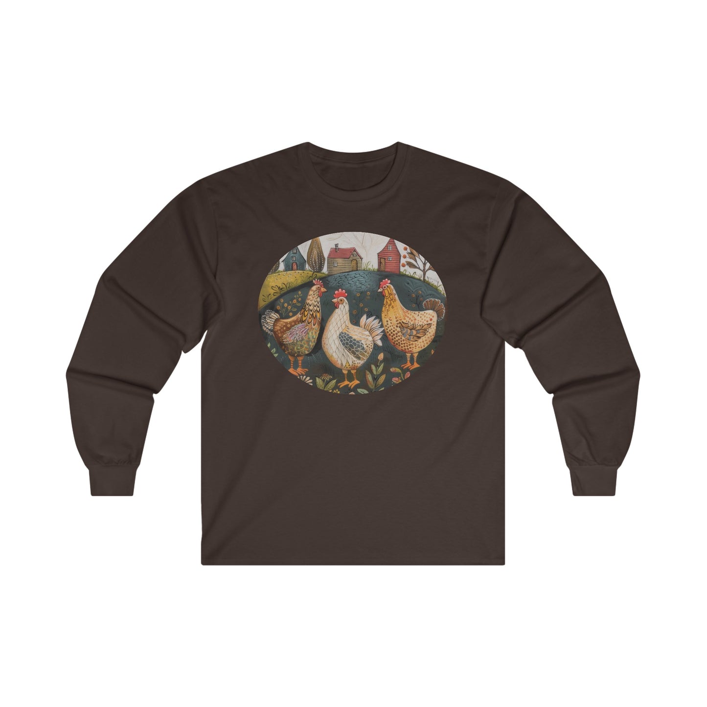 Chickens - Unisex Ultra Cotton Long Sleeve Tee