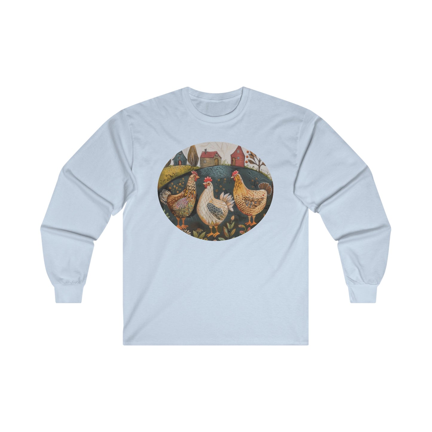 Chickens - Unisex Ultra Cotton Long Sleeve Tee