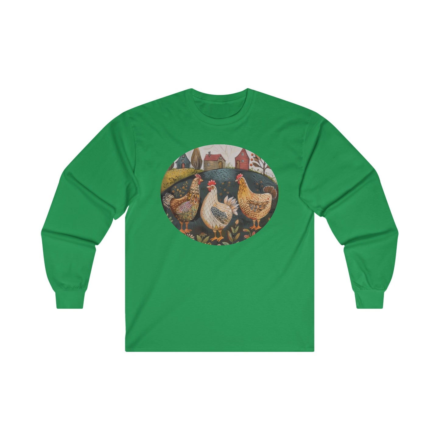 Chickens - Unisex Ultra Cotton Long Sleeve Tee