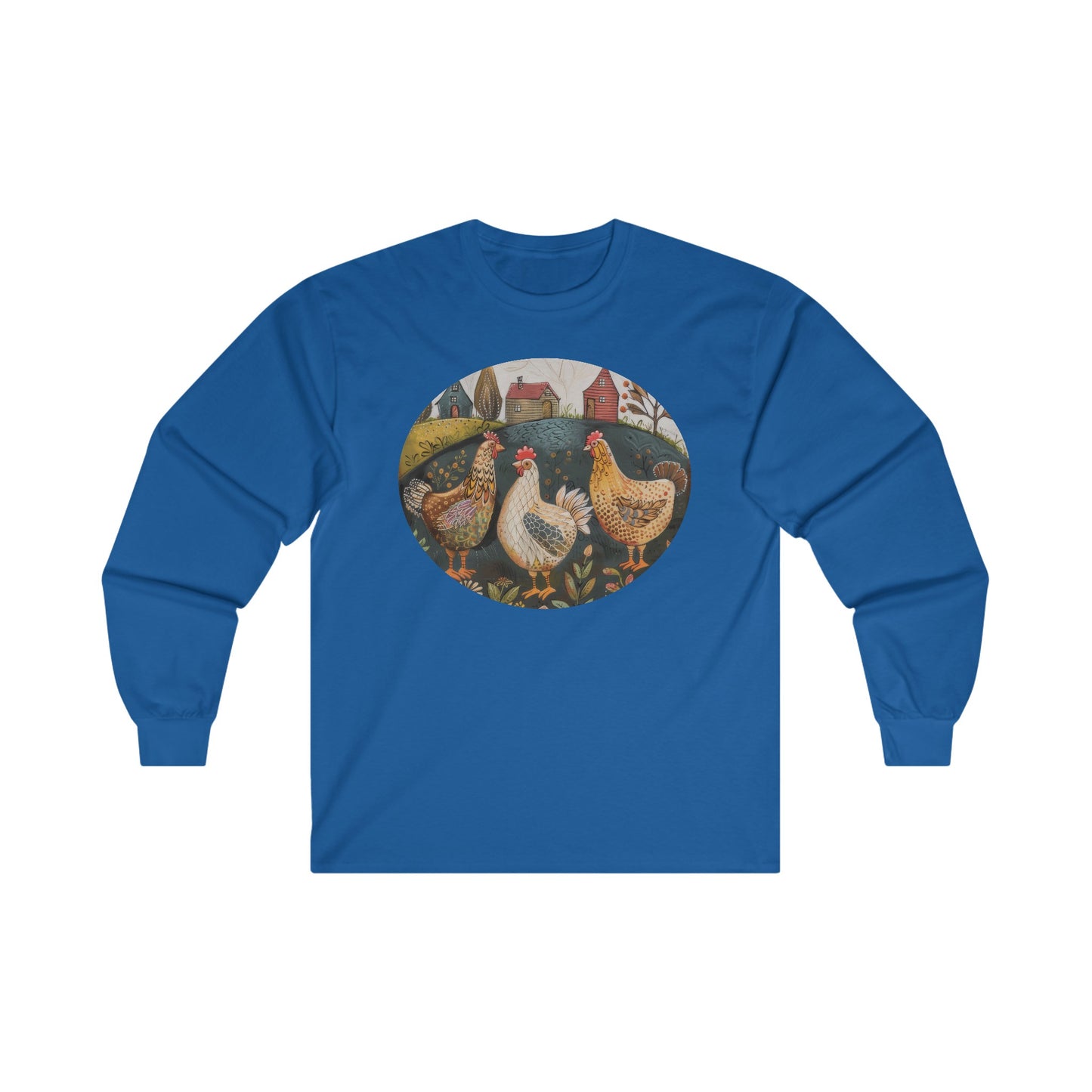 Chickens - Unisex Ultra Cotton Long Sleeve Tee