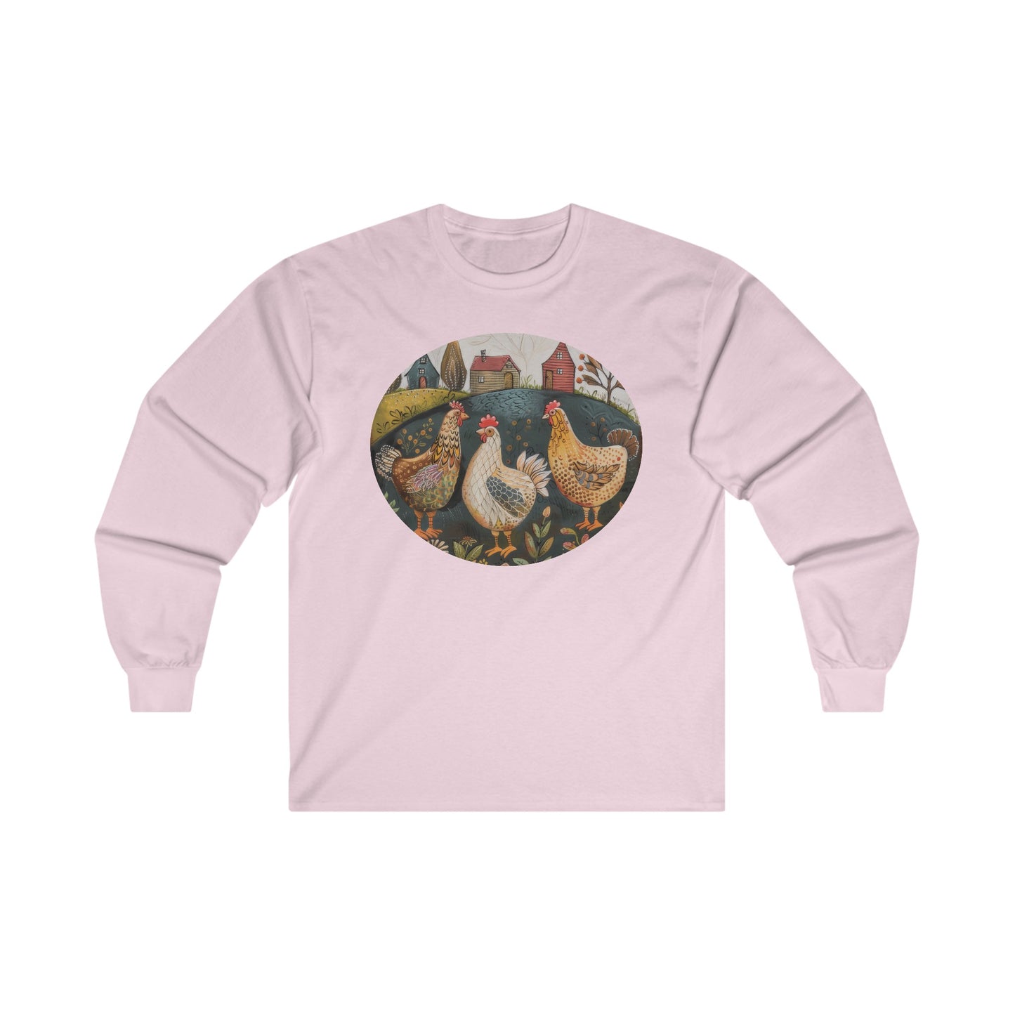 Chickens - Unisex Ultra Cotton Long Sleeve Tee