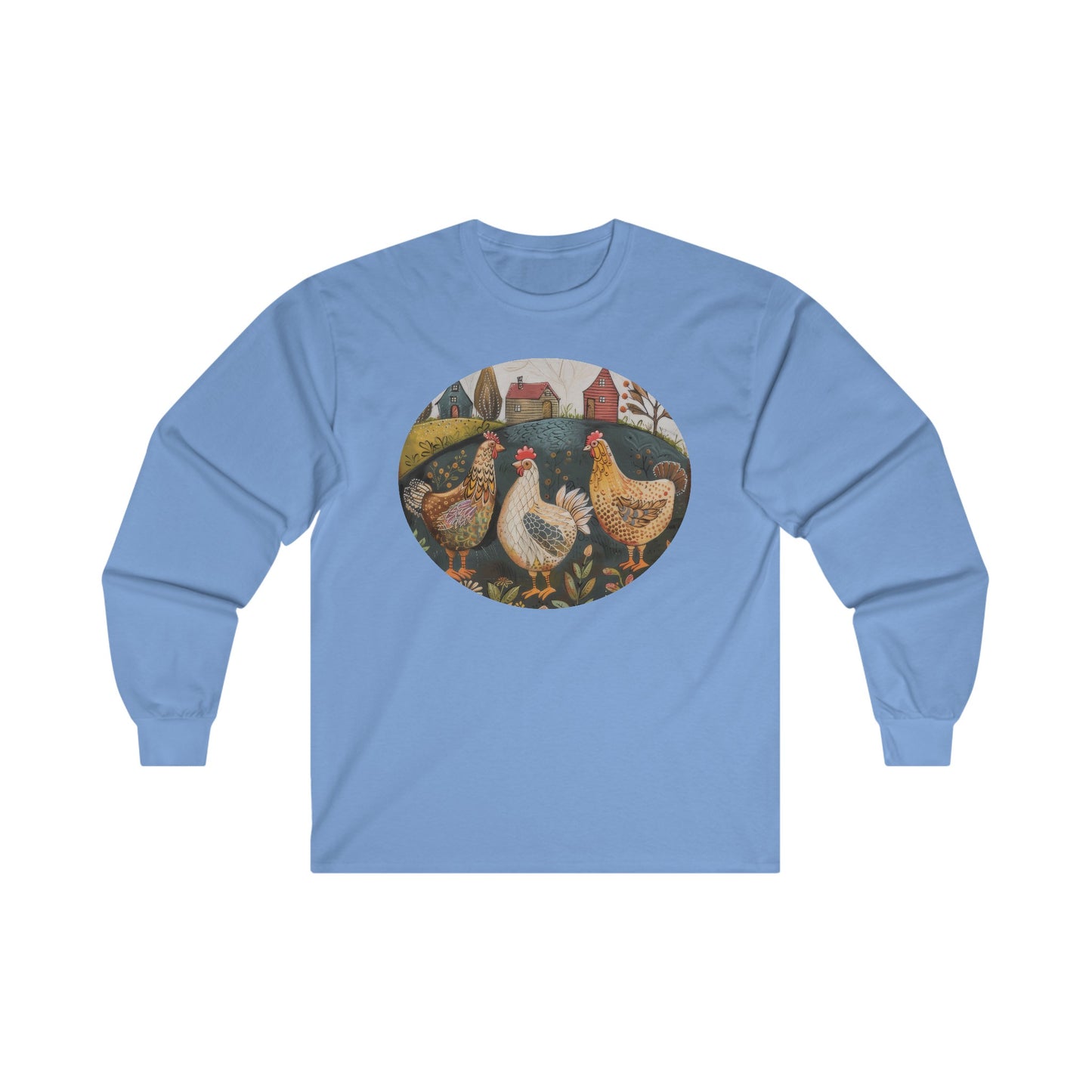 Chickens - Unisex Ultra Cotton Long Sleeve Tee