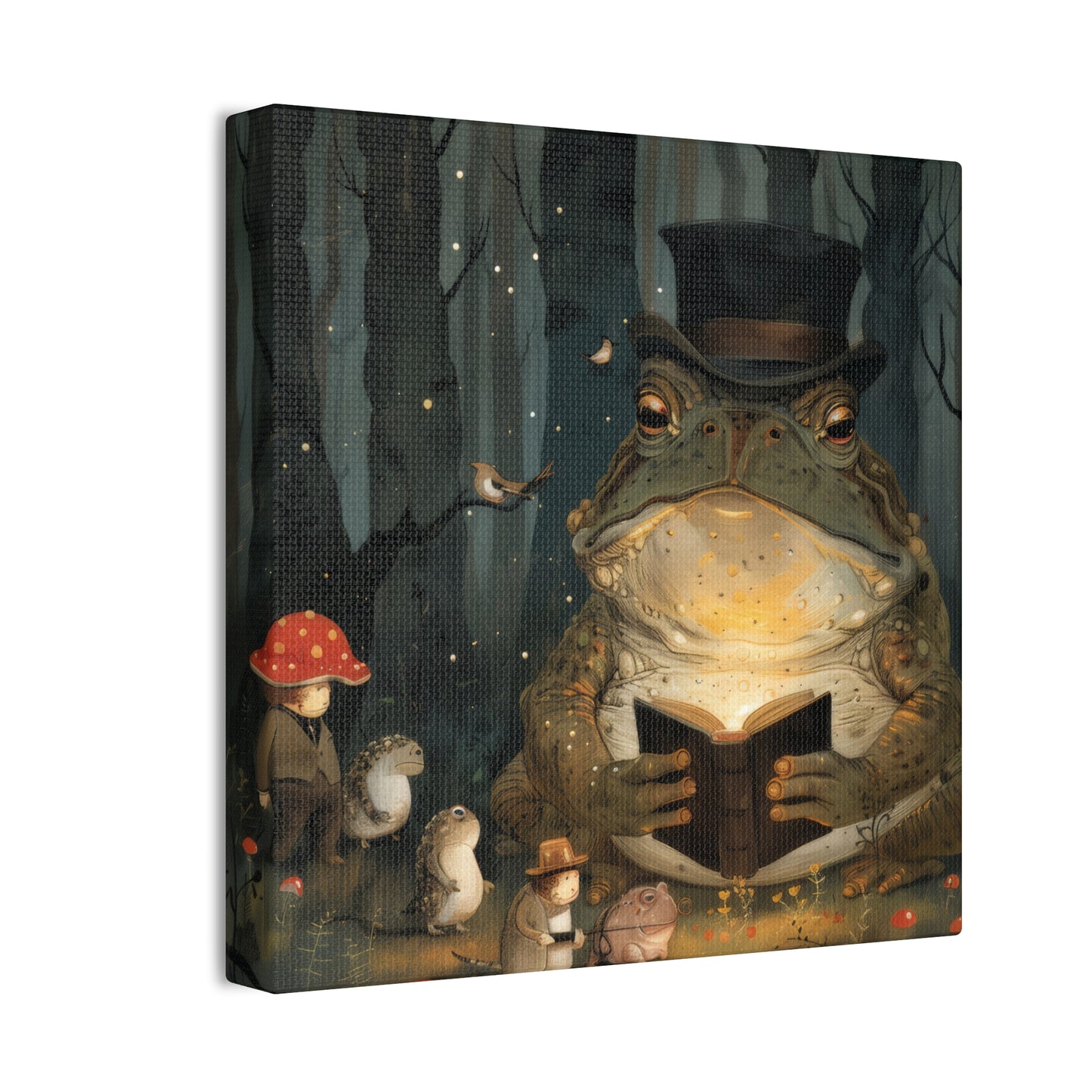 Uncle Toad - Canvas Stretched, 0.75"