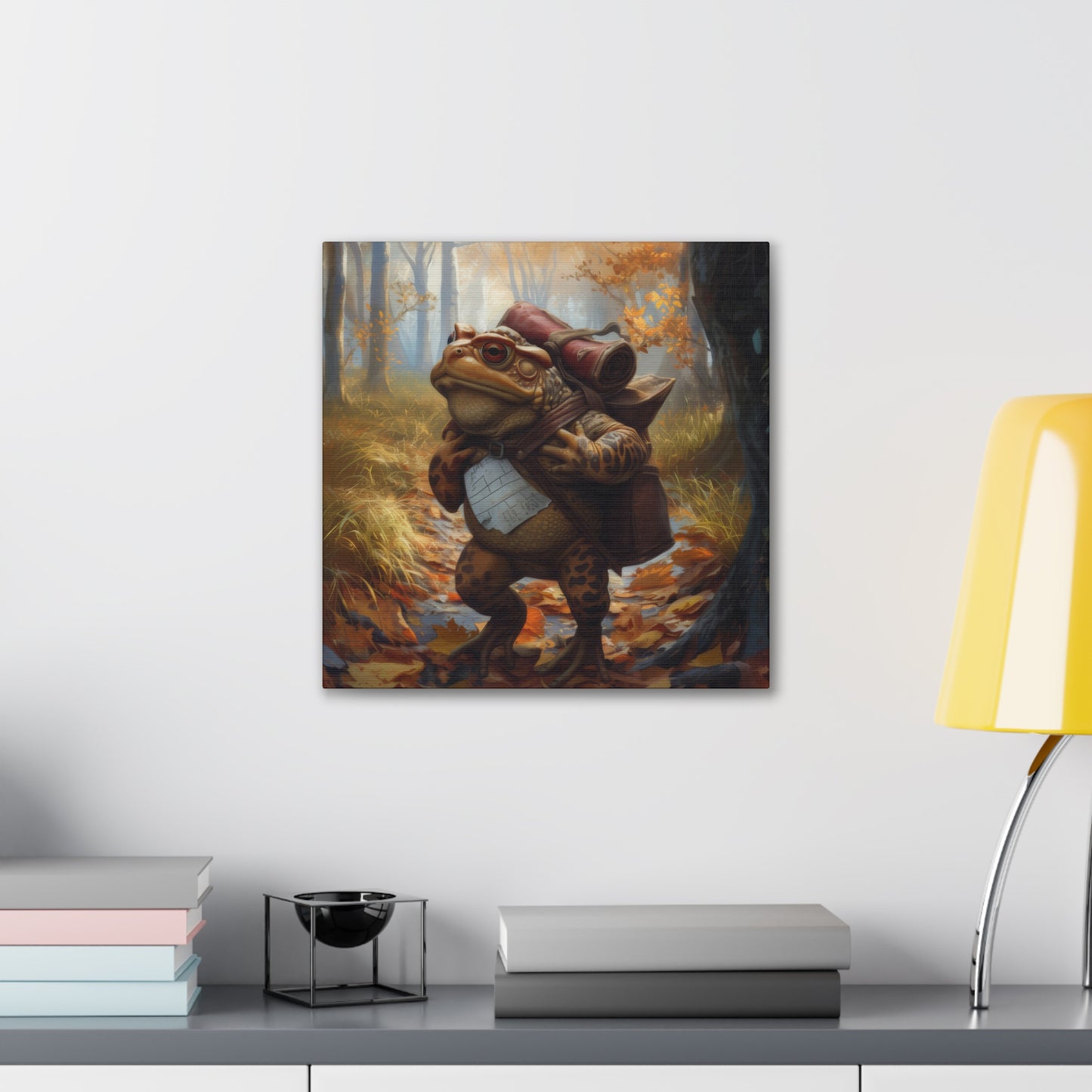 Toad Journey - Canvas Stretched, 0.75"