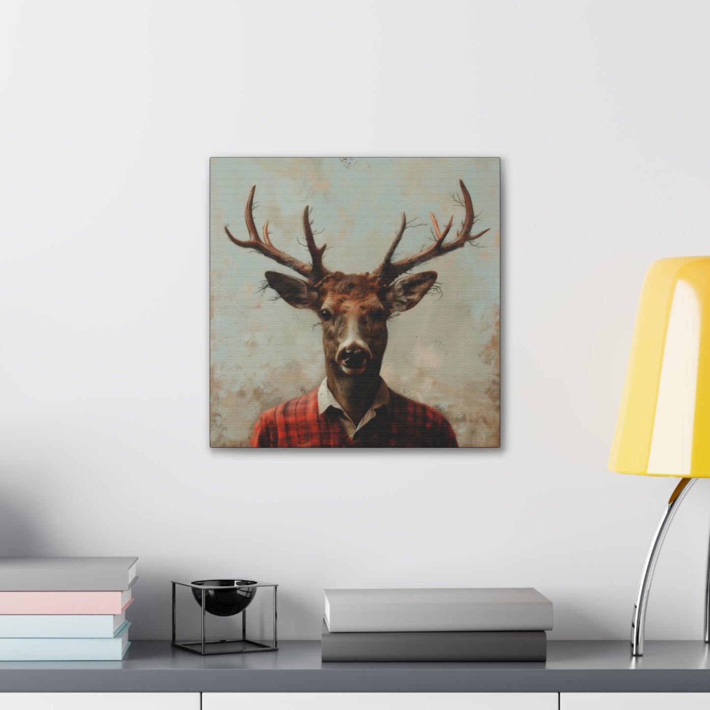 Dapper Deer - Canvas Stretched, 0.75"