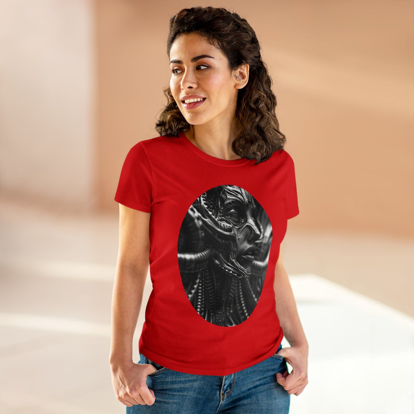 Alien to Us - Fantasy - Women's Midweight Cotton Tee