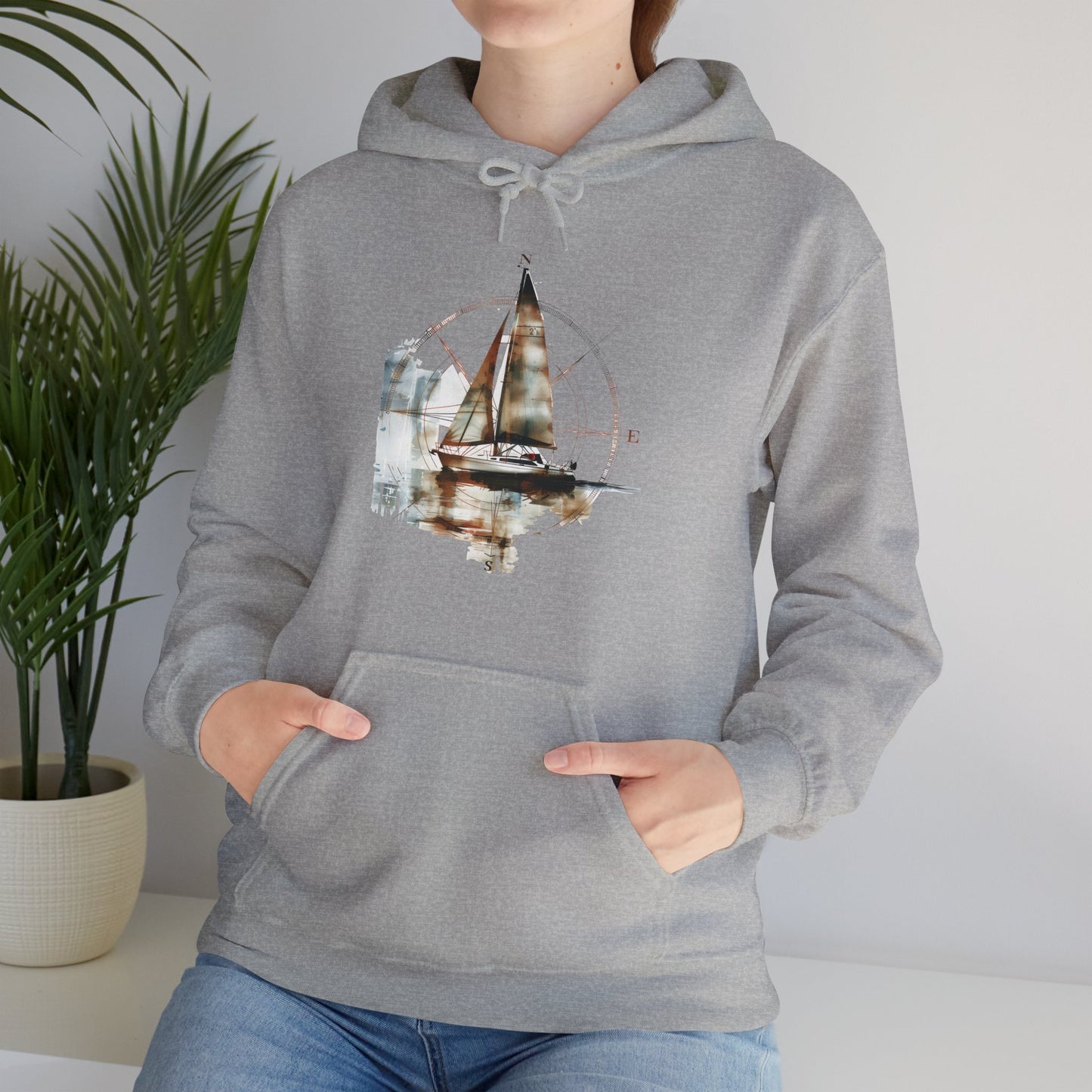 Sailing - Unisex Heavy Blend™ Hooded Sweatshirt