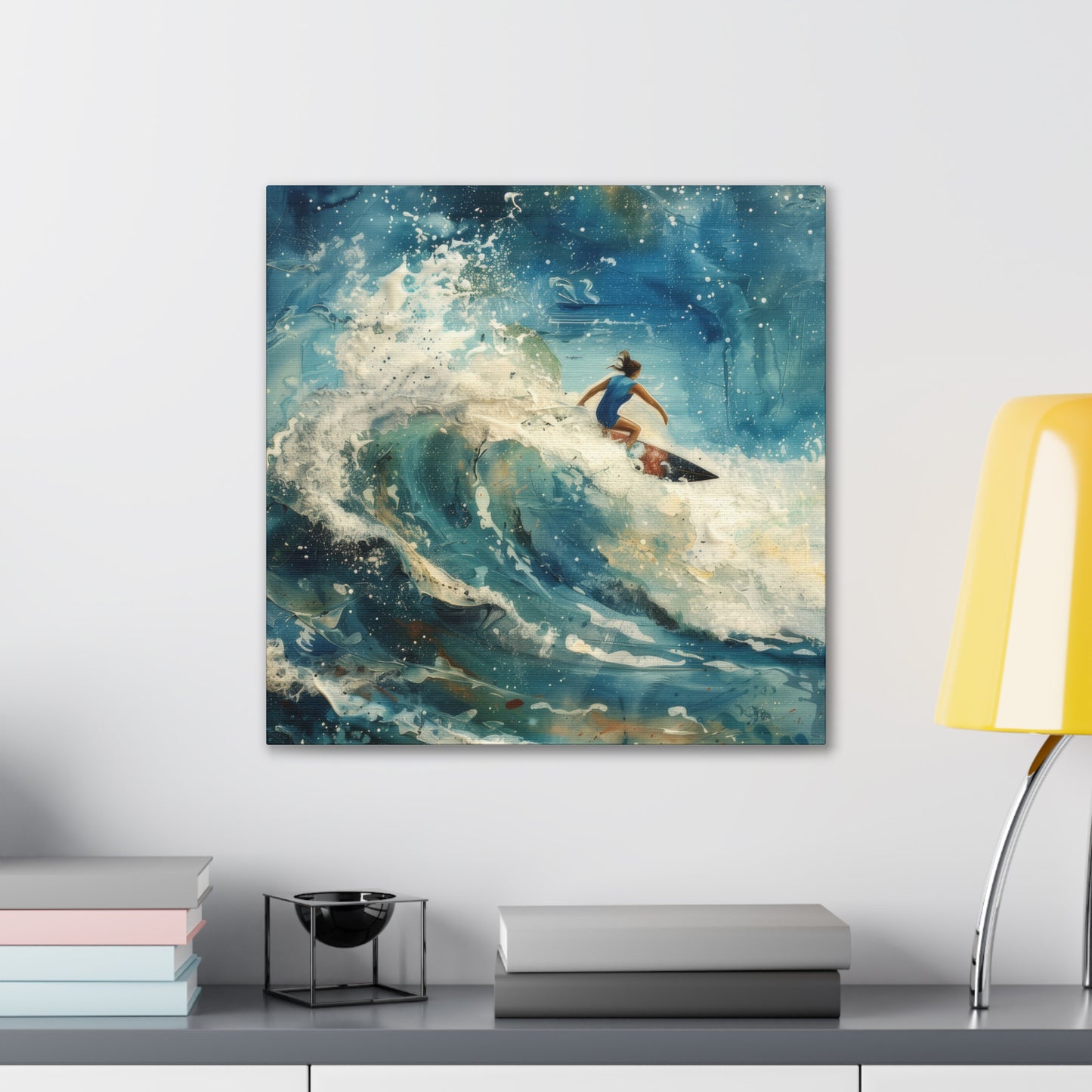 Surfs Up - Canvas Stretched, 0.75"