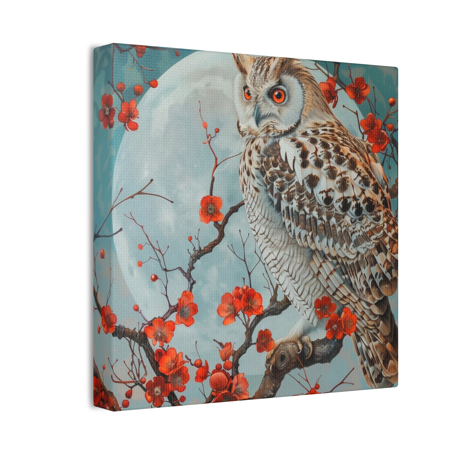 Owl  - Canvas Stretched, 0.75"