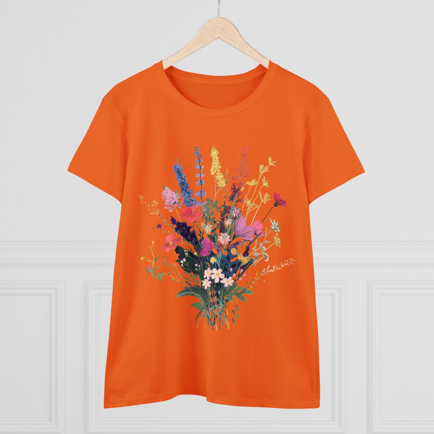 Wildflowers - Women's Midweight Cotton Tee