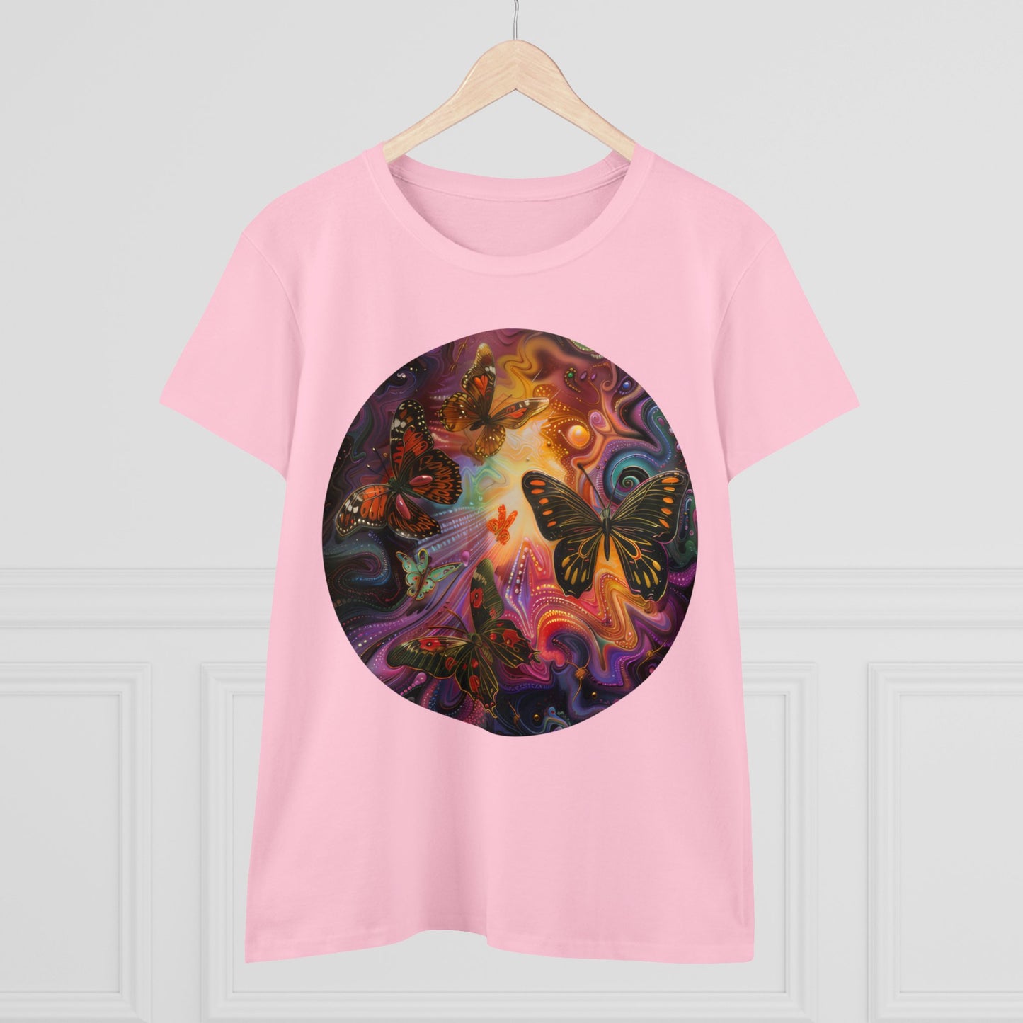 Butterflies - Women's Midweight Cotton Tee