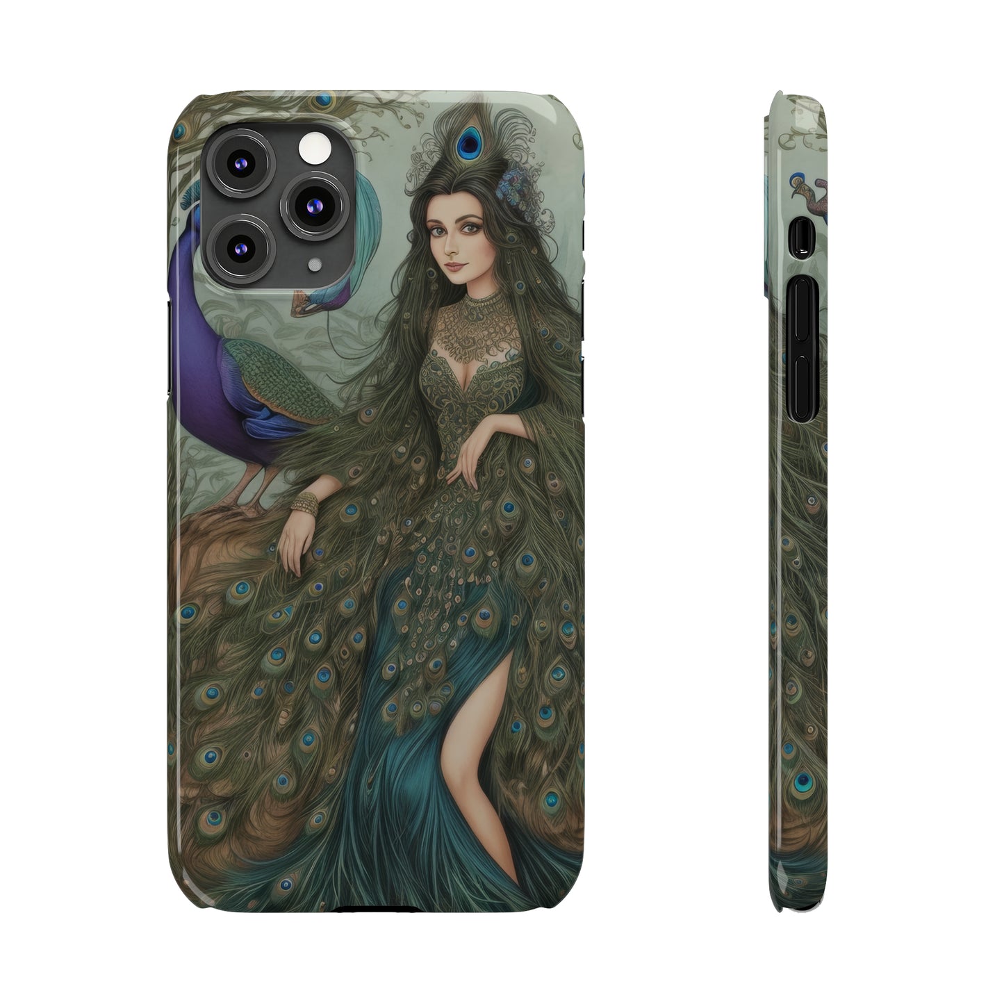 Peacock Witch - Phone Case