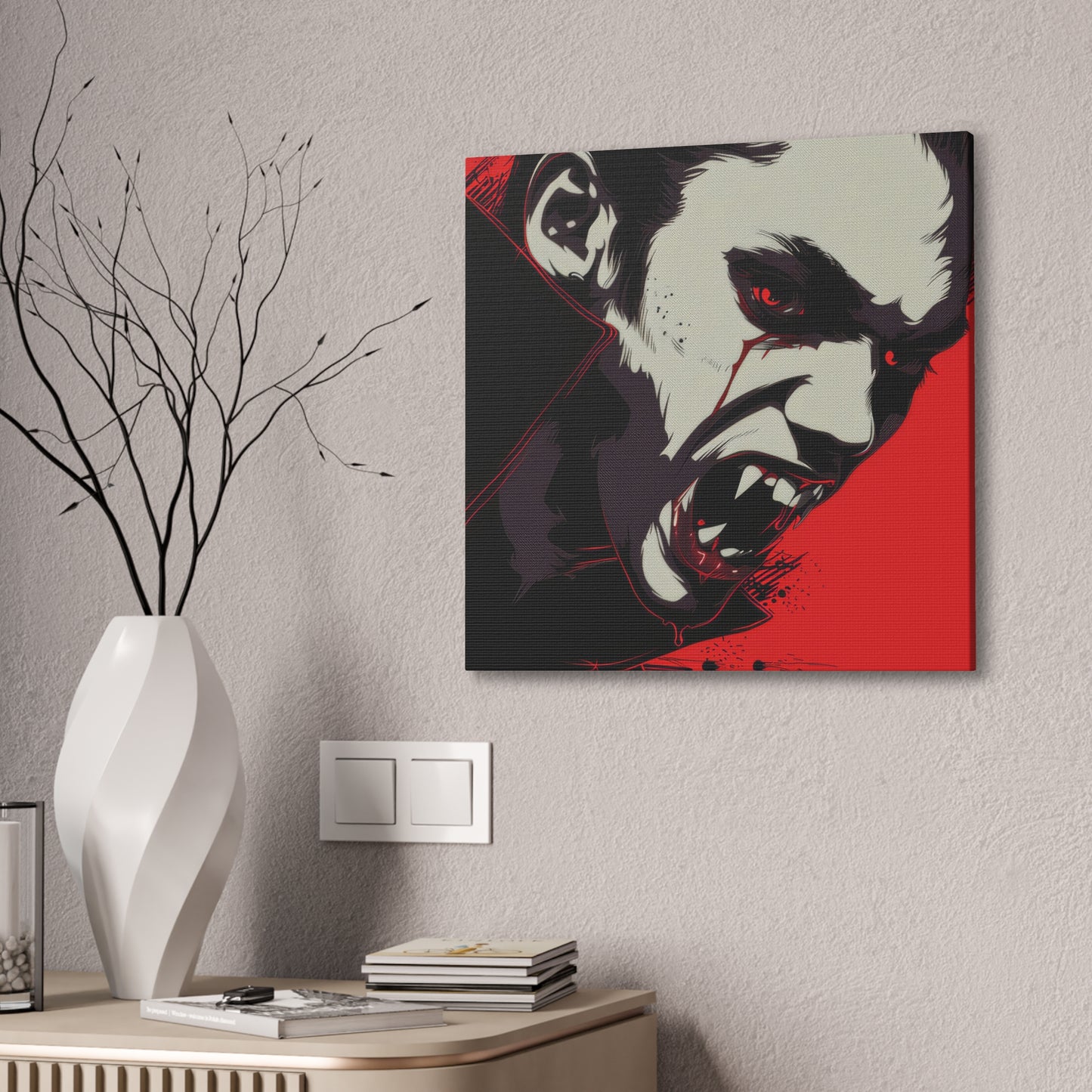 Vampire - Canvas Stretched, 0.75" - Canvas Stretched, 0.75"