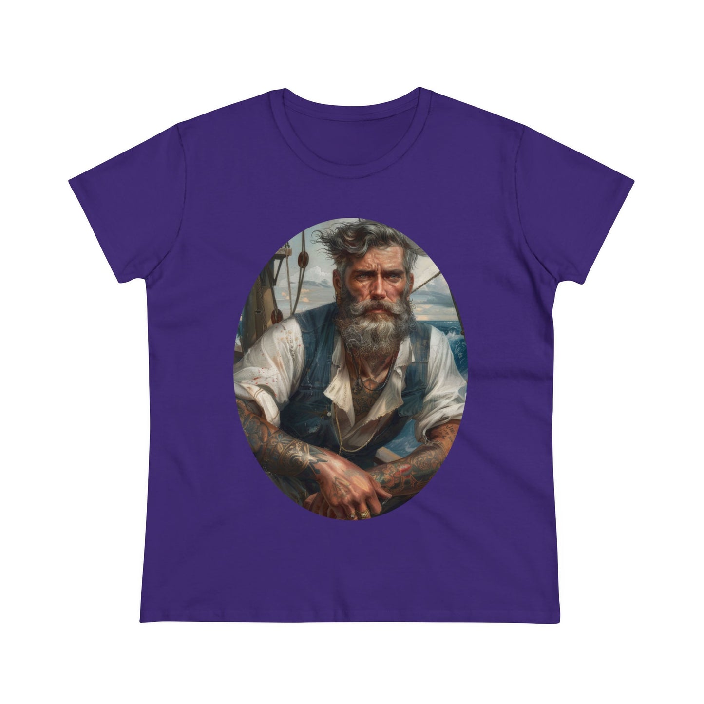 The Sailor - Fantasy - Women's Midweight Cotton Tee