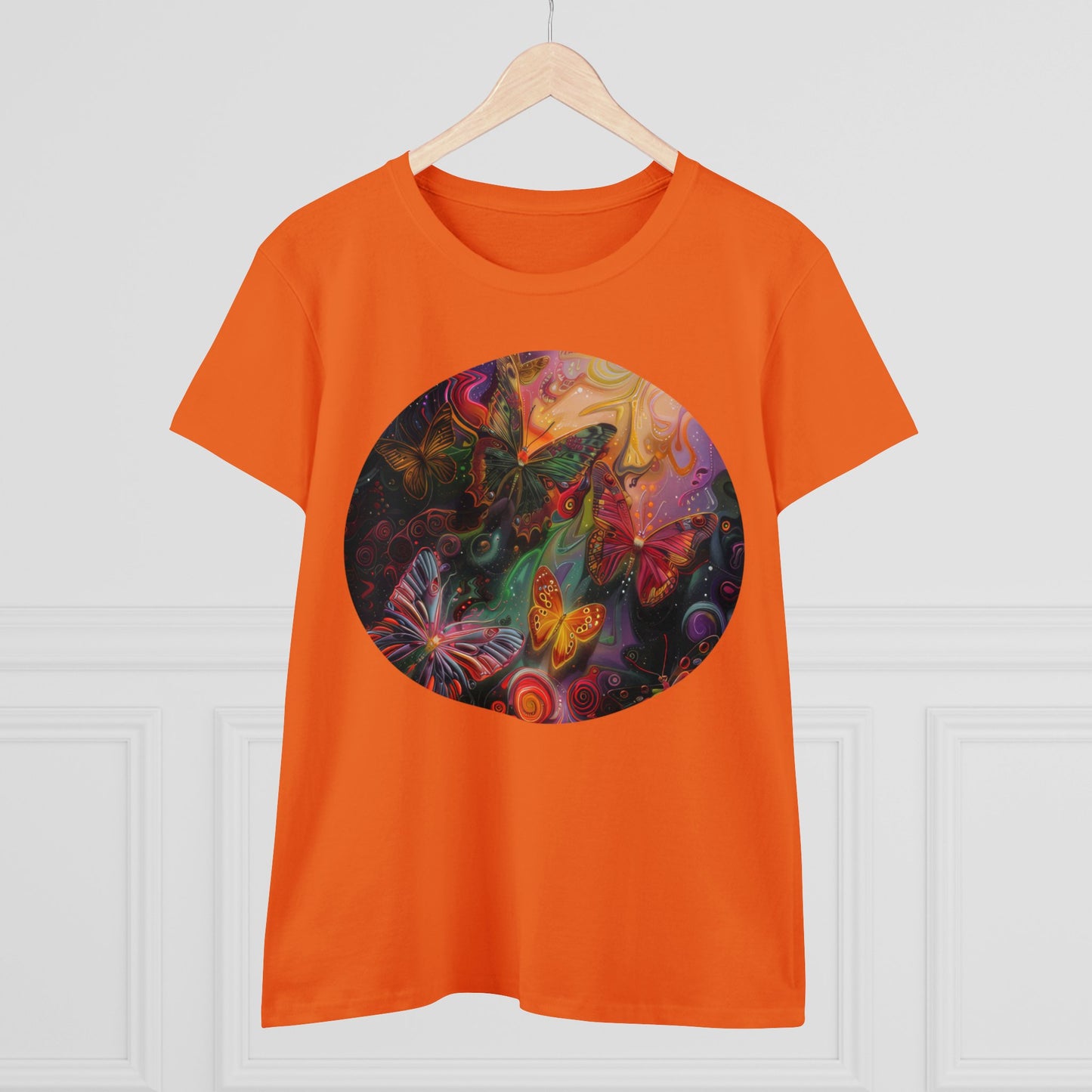 Butterflies - Women's Midweight Cotton Tee