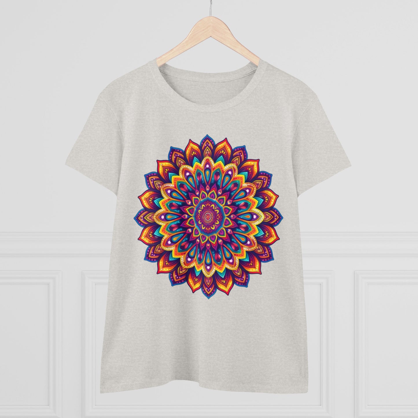 Mandala - Women's Midweight Cotton Tee