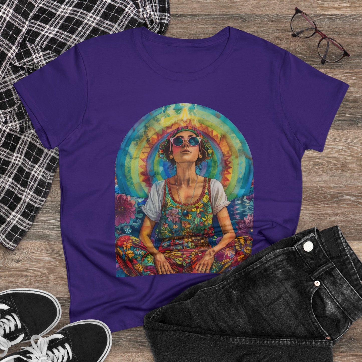 Meditation - Women's Midweight Cotton Tee