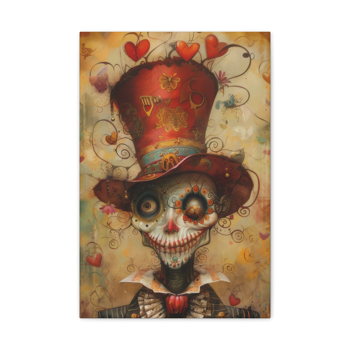 Top Hat - Canvas Stretched, 0.75"